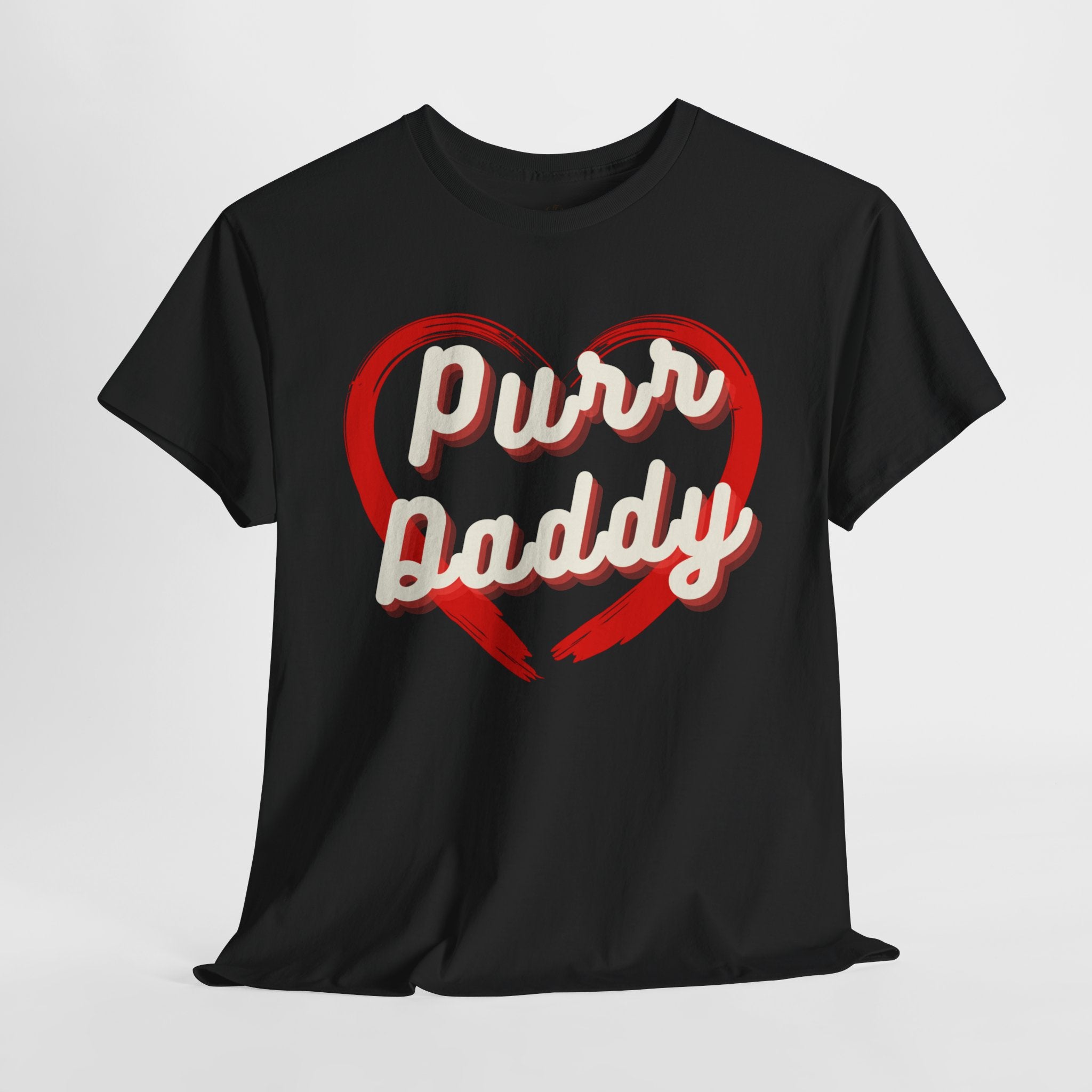 Men’s “Purr Daddy Pride” T-Shirt – Cat Dad Love, Feline Lover Gift