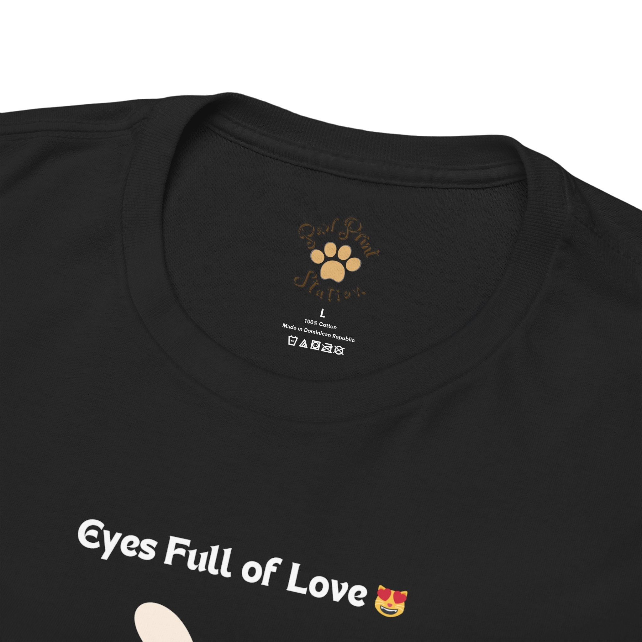 Men’s “Eyes Full of Love” Devon Rex T‑Shirt – Adoring Cat Dad Gift