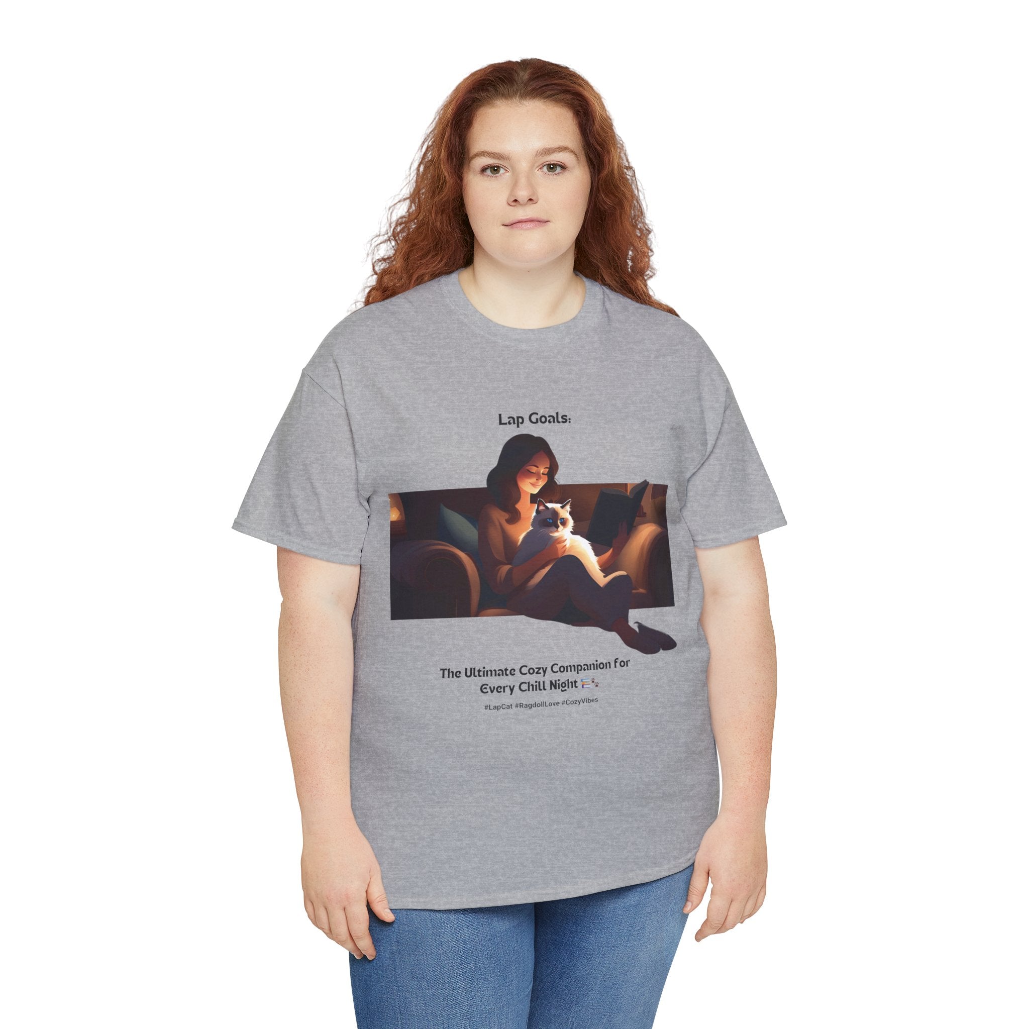 Women’s “The Ultimate Lap Cat” Ragdoll T‑Shirt – Lap Cat Mom Gift