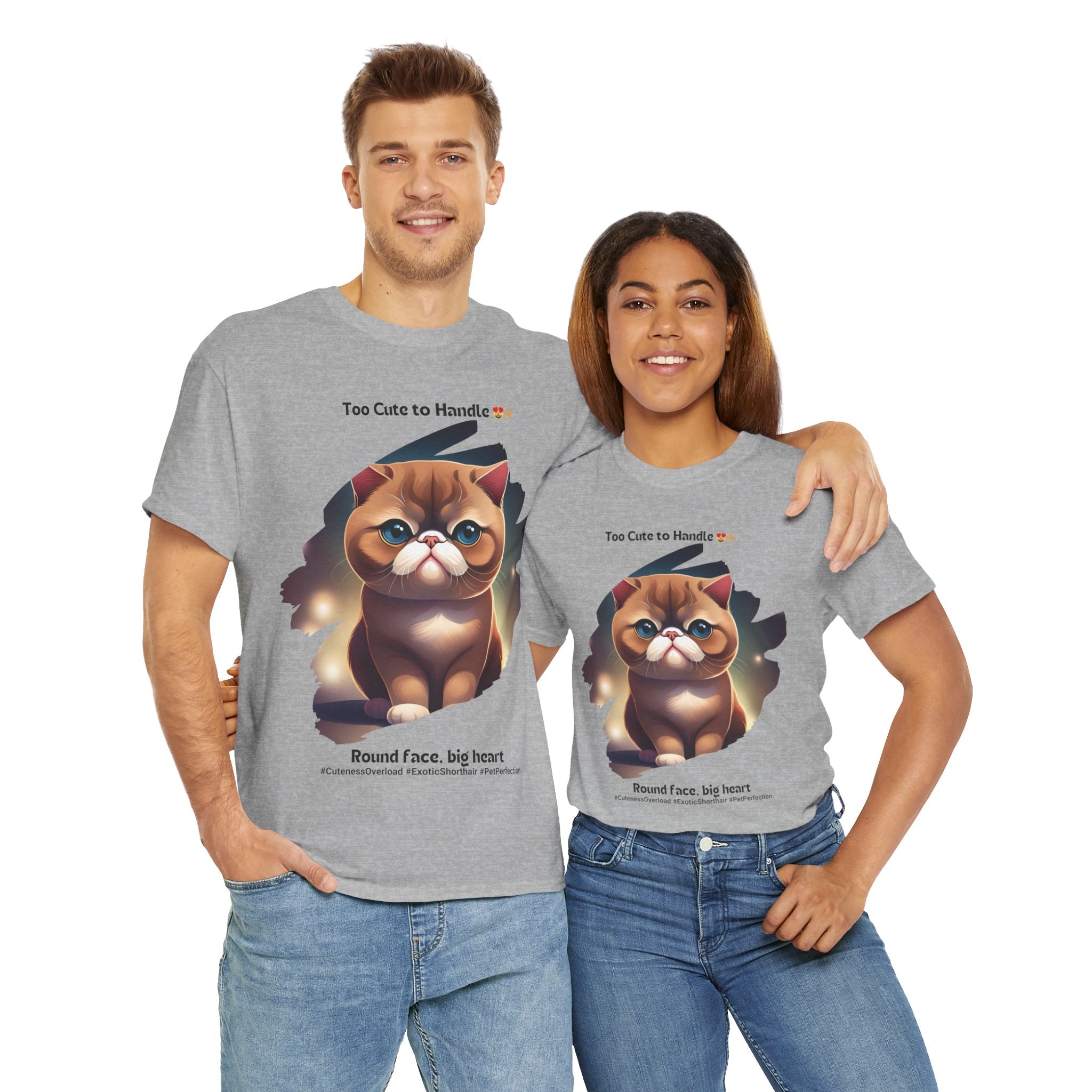 Unisex - Irresistible Cuteness: Exotic Shorthair T-Shirt