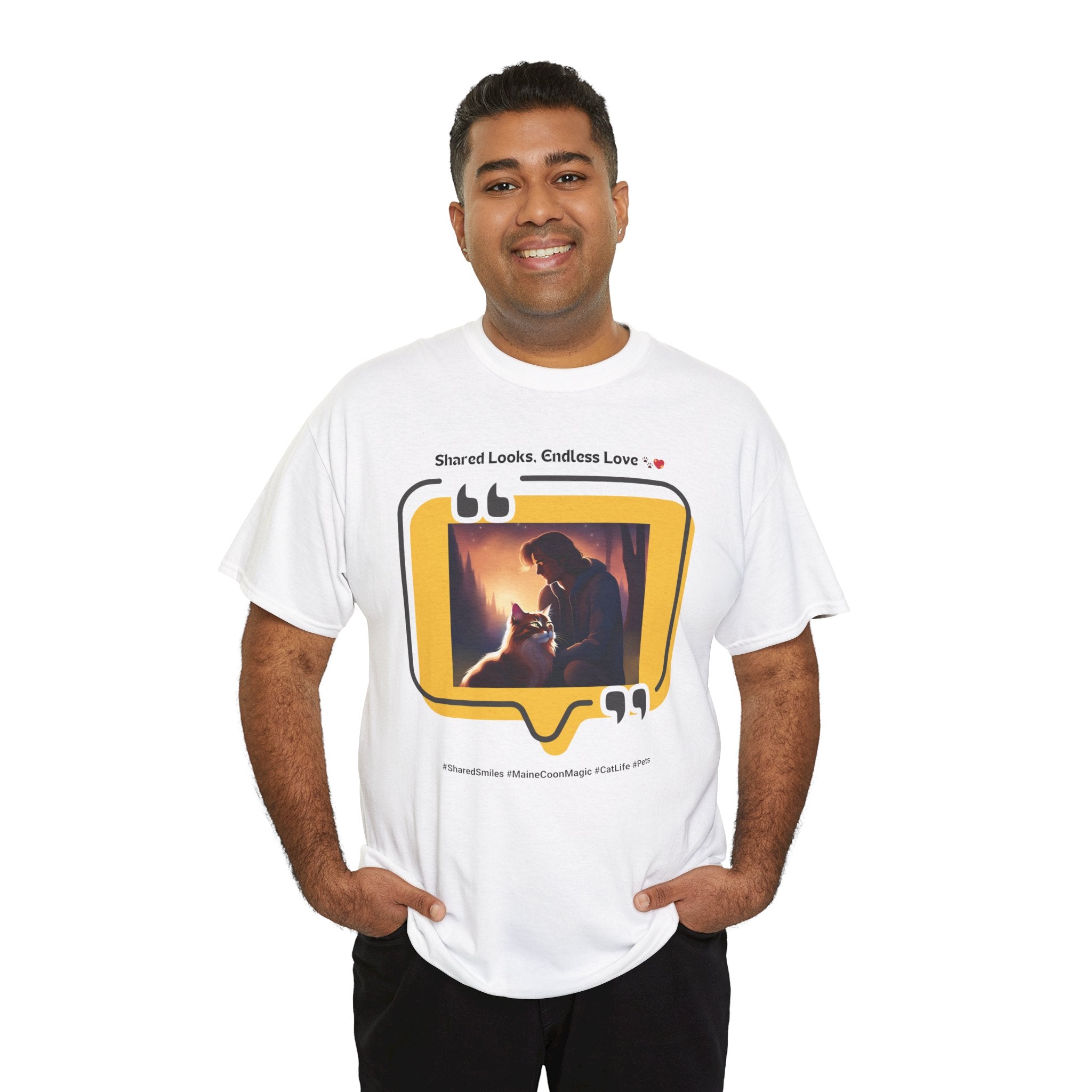 Men's - Shared Looks, Endless Love: Maine Coon Magic T-Shirt