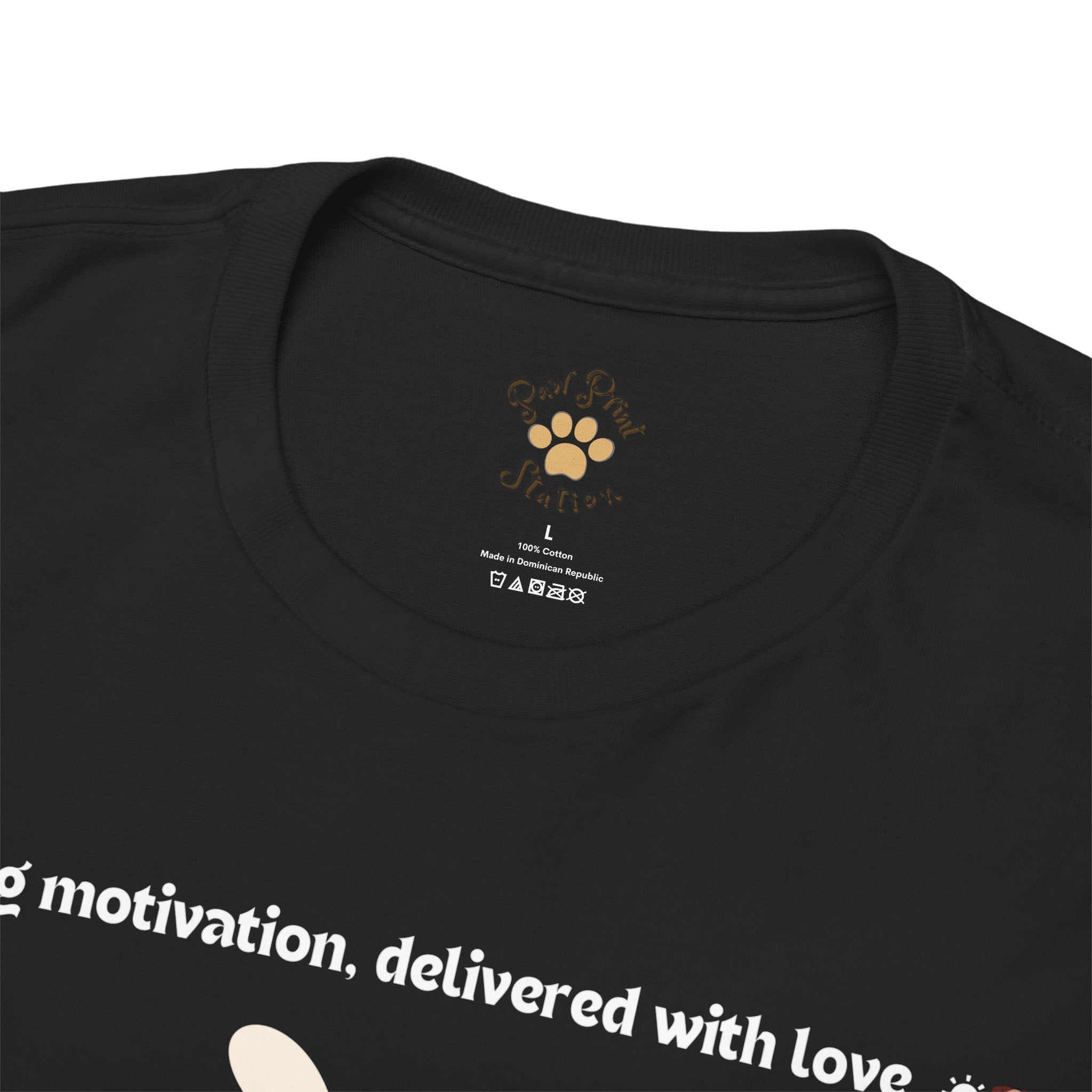 Men’s “Morning Motivation” Belgian Malinois T‑Shirt – Energized Dad Gift