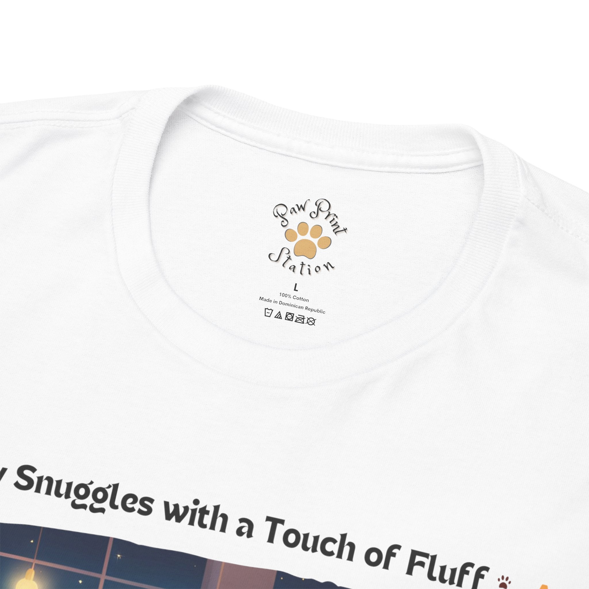 Unisex “Family Snuggles with a Touch of Fluff” Maine Coon T‑Shirt – Family Cuddle Cat Gift