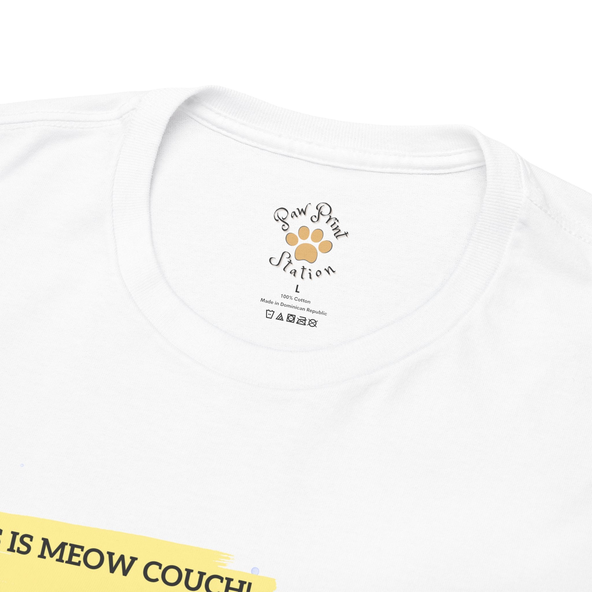 Unisex “Meow Couch” T-Shirt – Sofa King Kitty, Cat Lover Gift