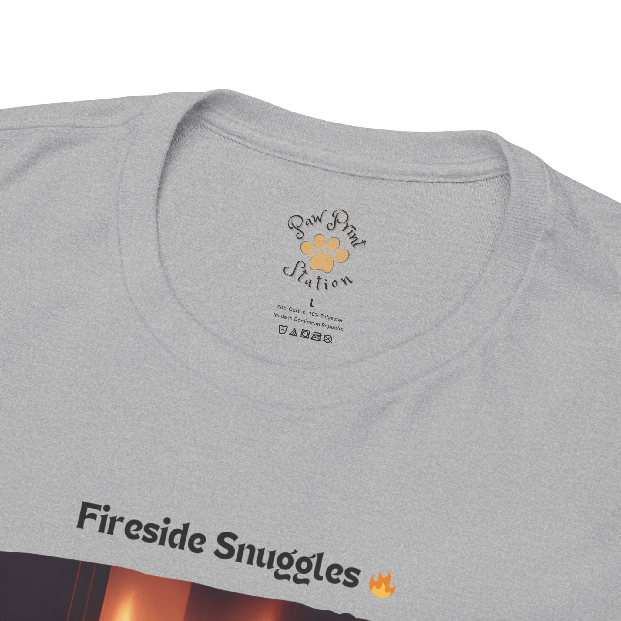 Women's - Fireside Snuggles with Devon Rex T-Shirt