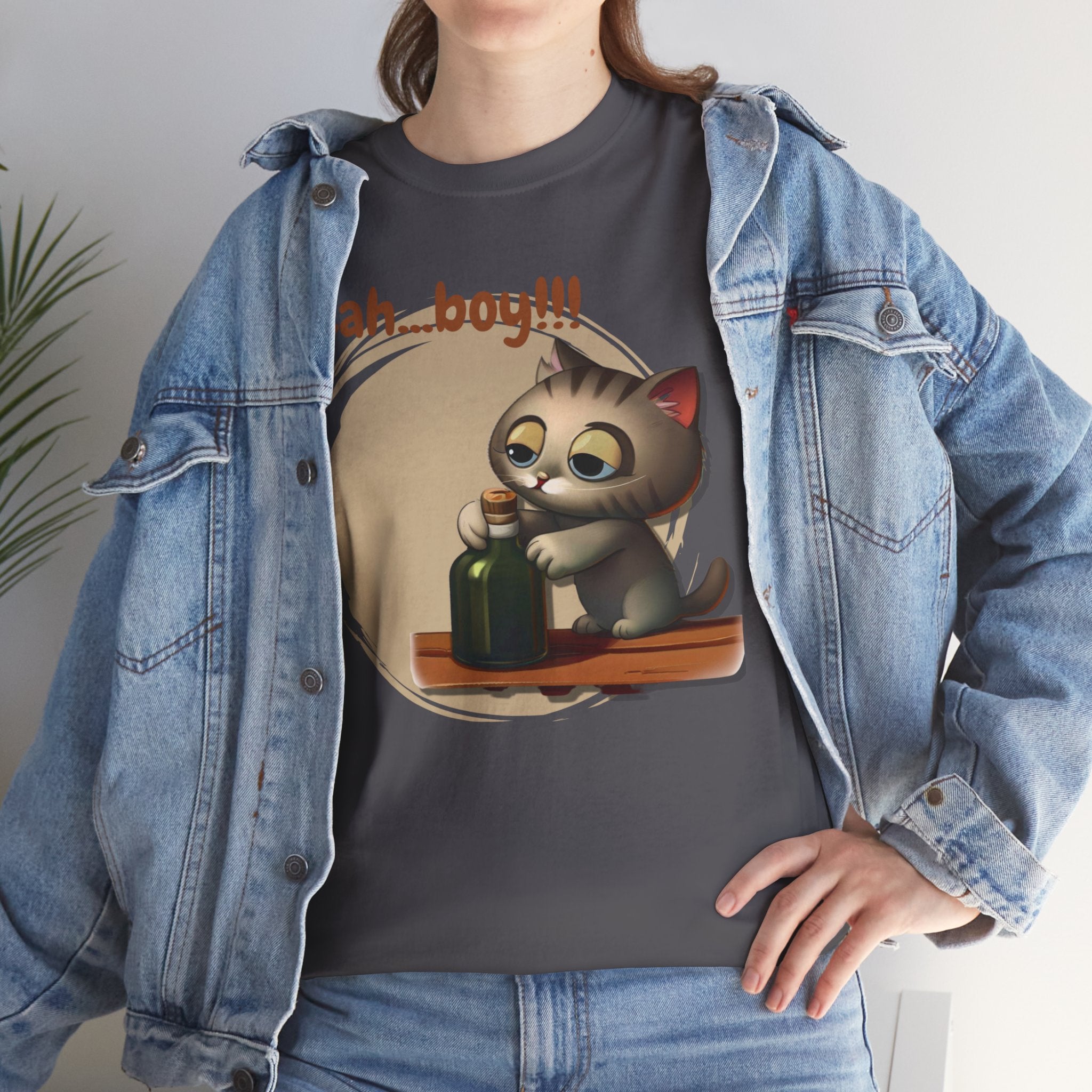 Unisex “Mischievous Meow” T-Shirt – Little Rascal Kitty, Feline Lover Gift