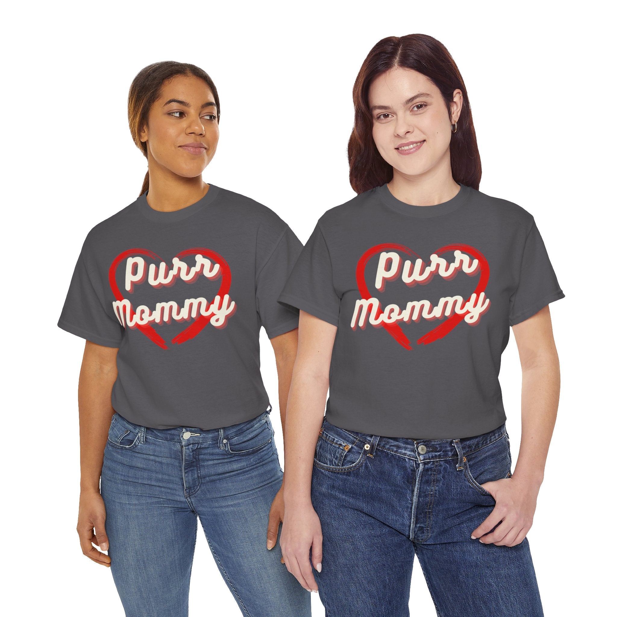 Women’s “Purr Mommy Pride” T-Shirt – Cat Mom Love, Feline Lover Gift