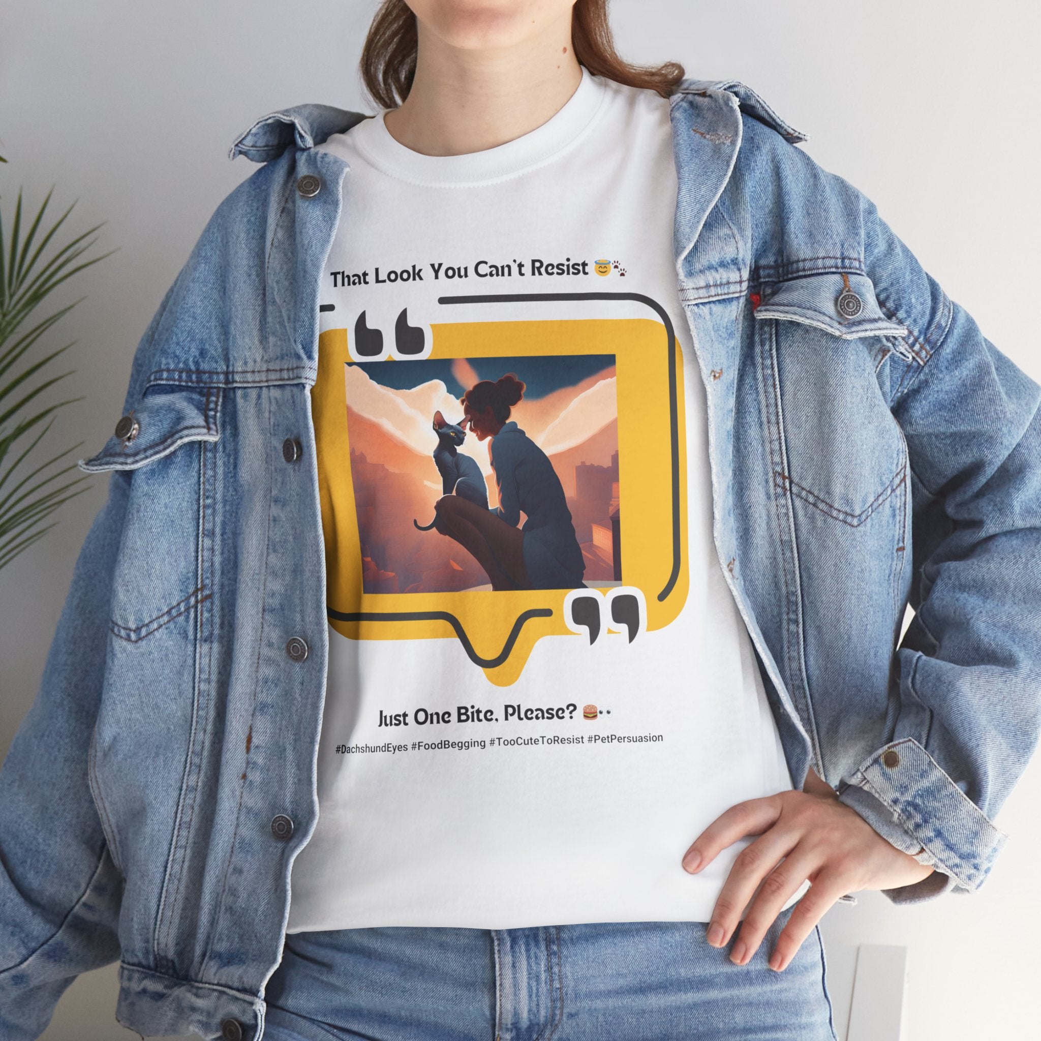 Women’s “That Look You Can’t Resist” Devon Rex T‑Shirt – Irresistible Cat Mom Gift