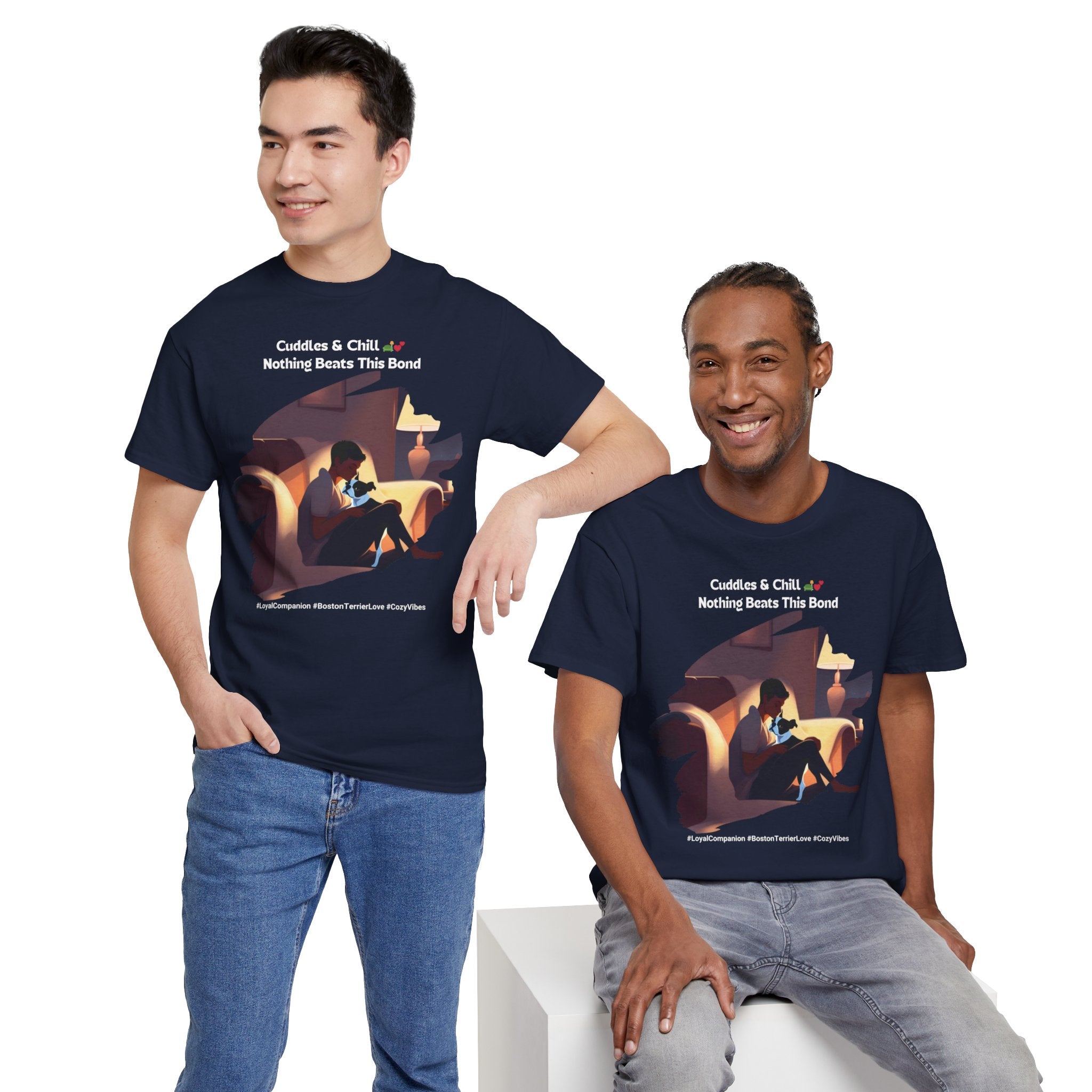Men's - Loyal Companion: Boston Terrier T-Shirt