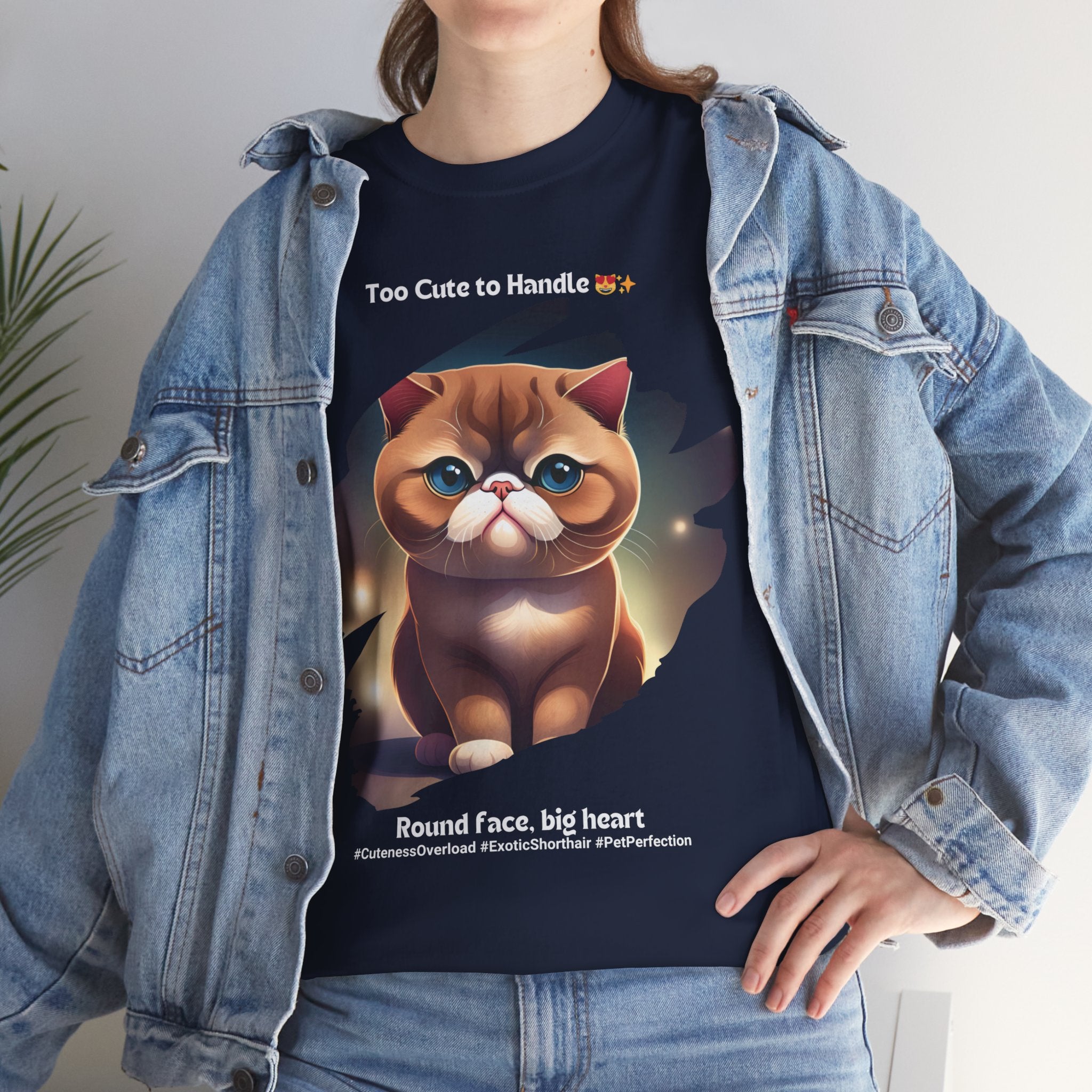 Unisex - Irresistible Cuteness: Exotic Shorthair T-Shirt