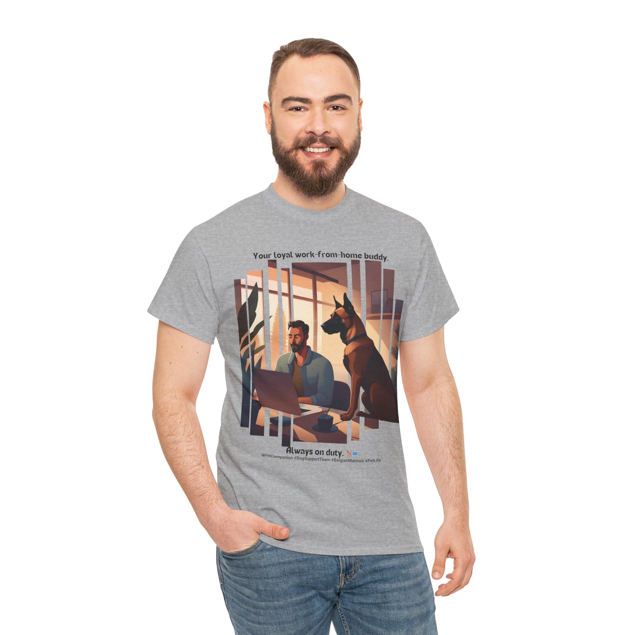 Men's - WFH Guardian: Belgian Malinois T-Shirt