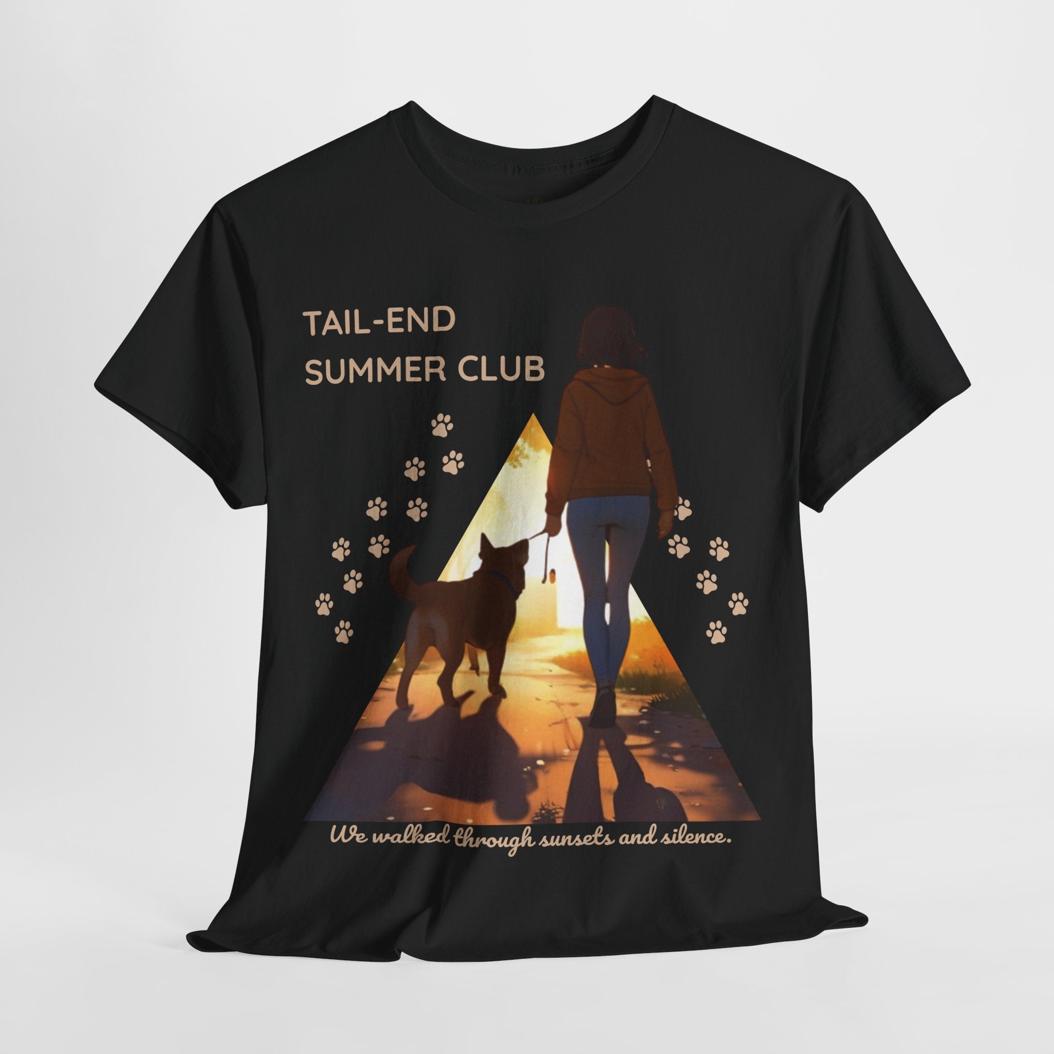 Women's “Tail-End Summer Club” Pet Parent T-Shirt – Sentimental Dog Lover Tee