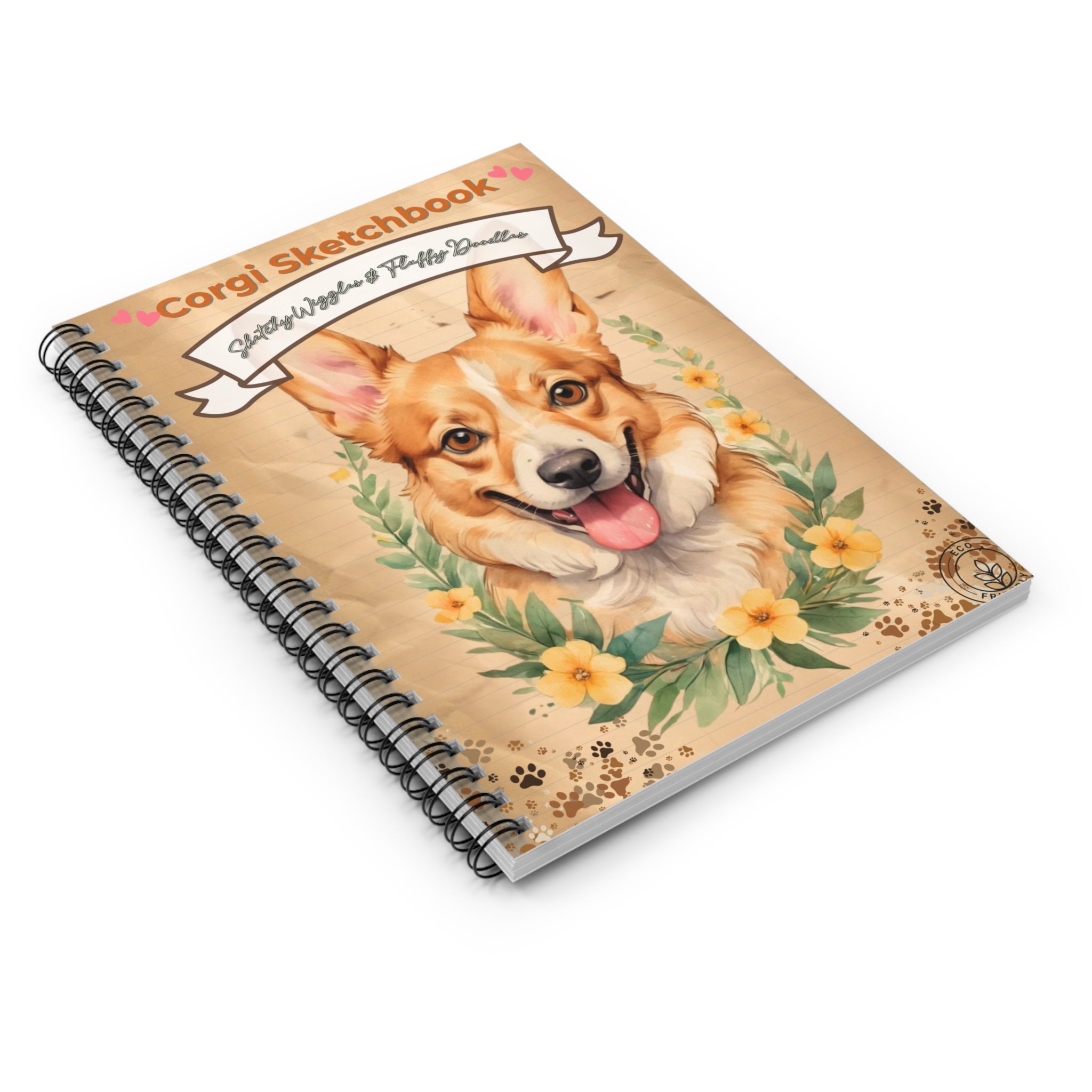 Corgi Lover's Sketchbook - Adorable Dog Drawing, Cute Pet Journal, Gift for Dog Owners, Back to School Supplies, Animal Art Notebook