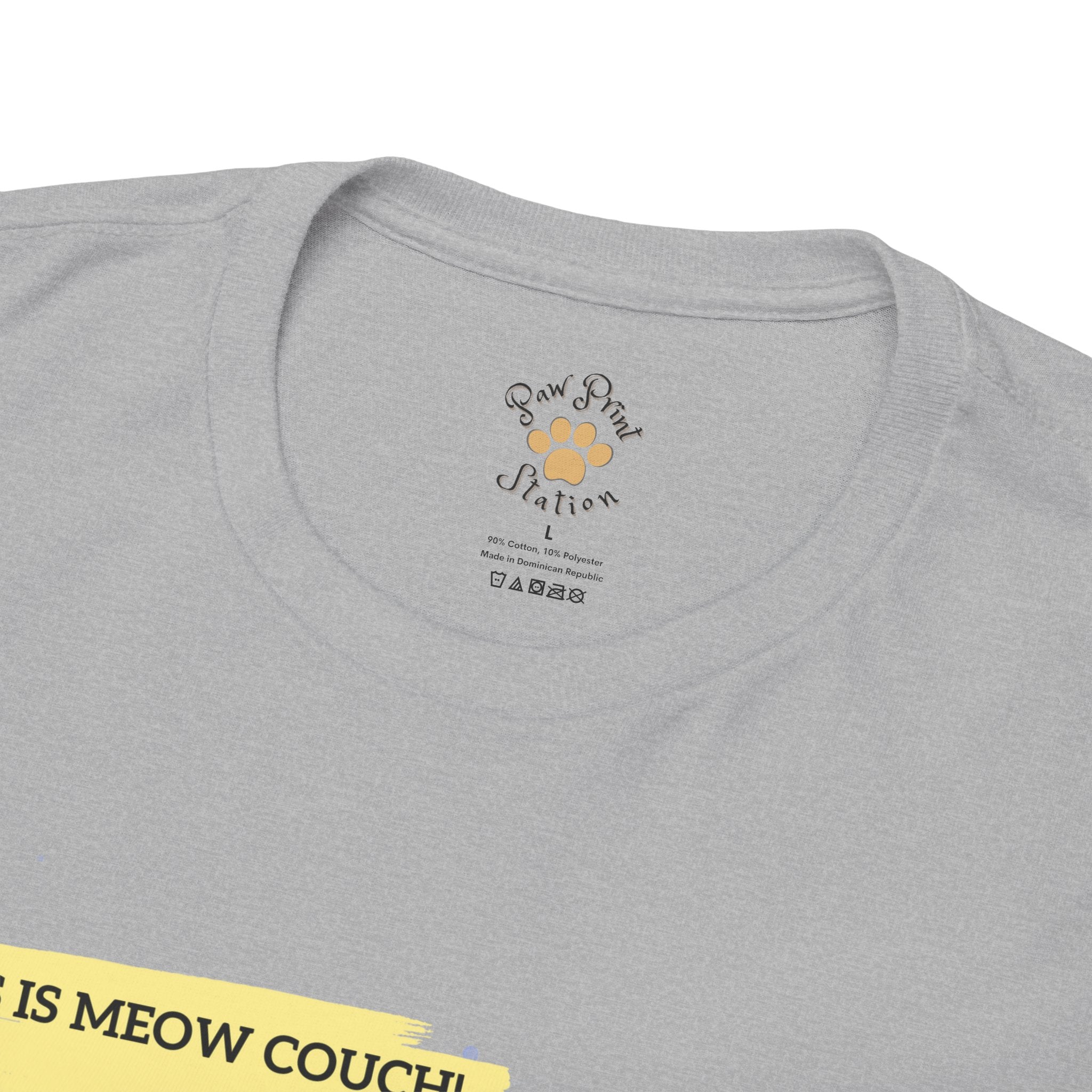 Unisex “Meow Couch” T-Shirt – Sofa King Kitty, Cat Lover Gift