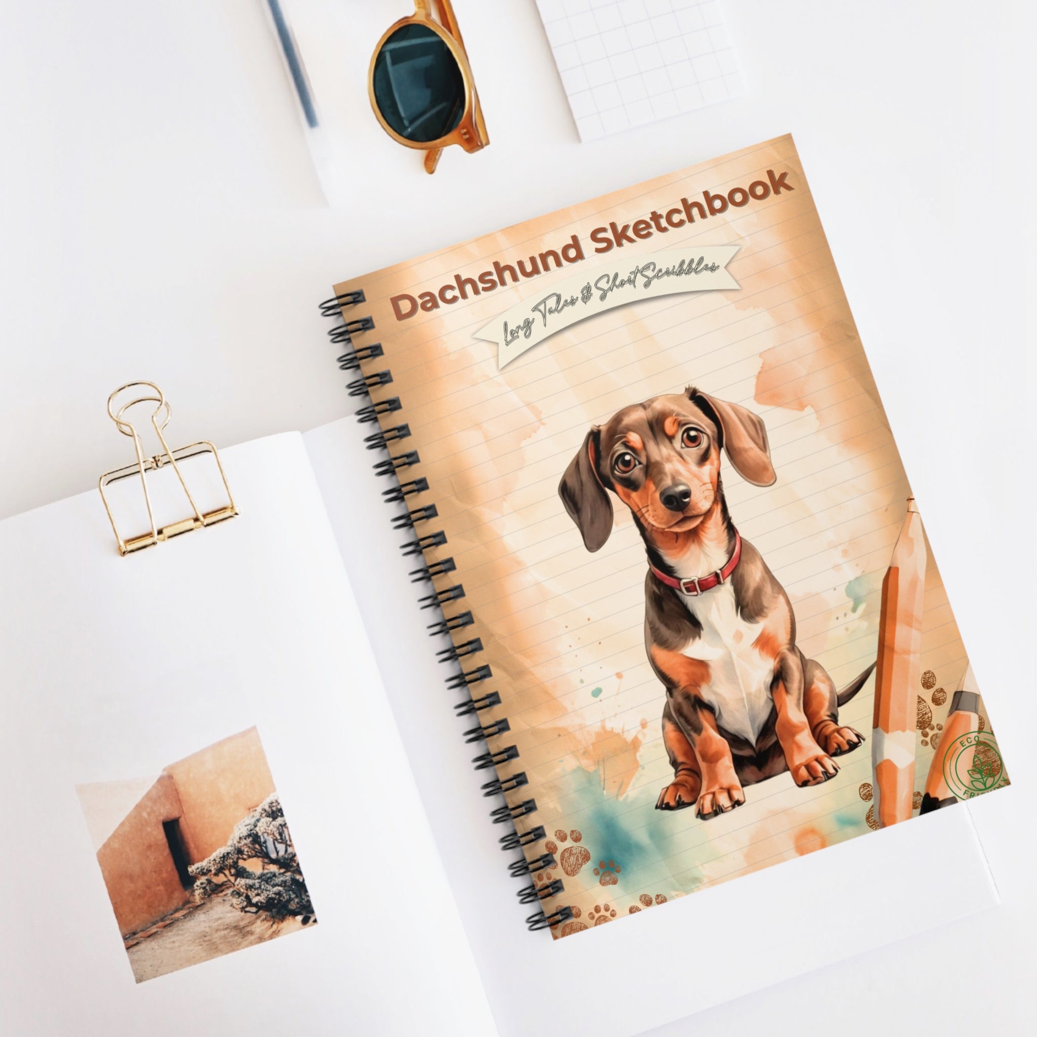Dachshund Sketchbook - Ideal Gift for Dog Lovers, Journal, Notebook, Pet Lover's Gift, Creative Writing Tool, Artistic Inspiration