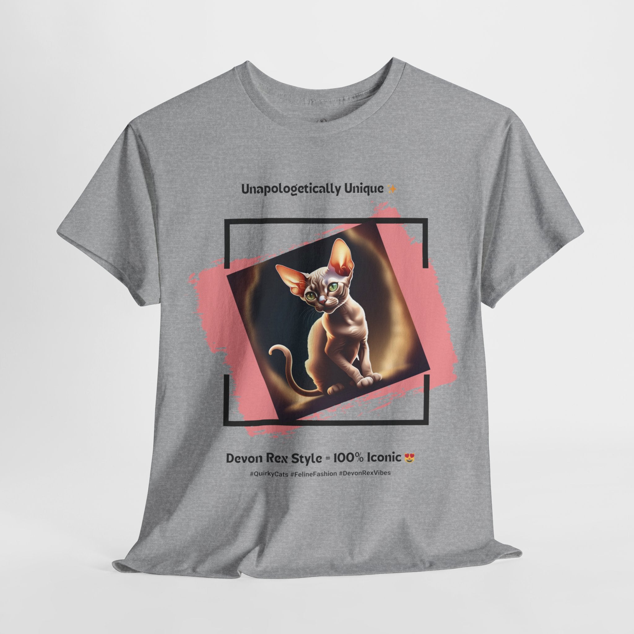 Unisex - Unapologetically Unique: Devon Rex Style T-Shirt
