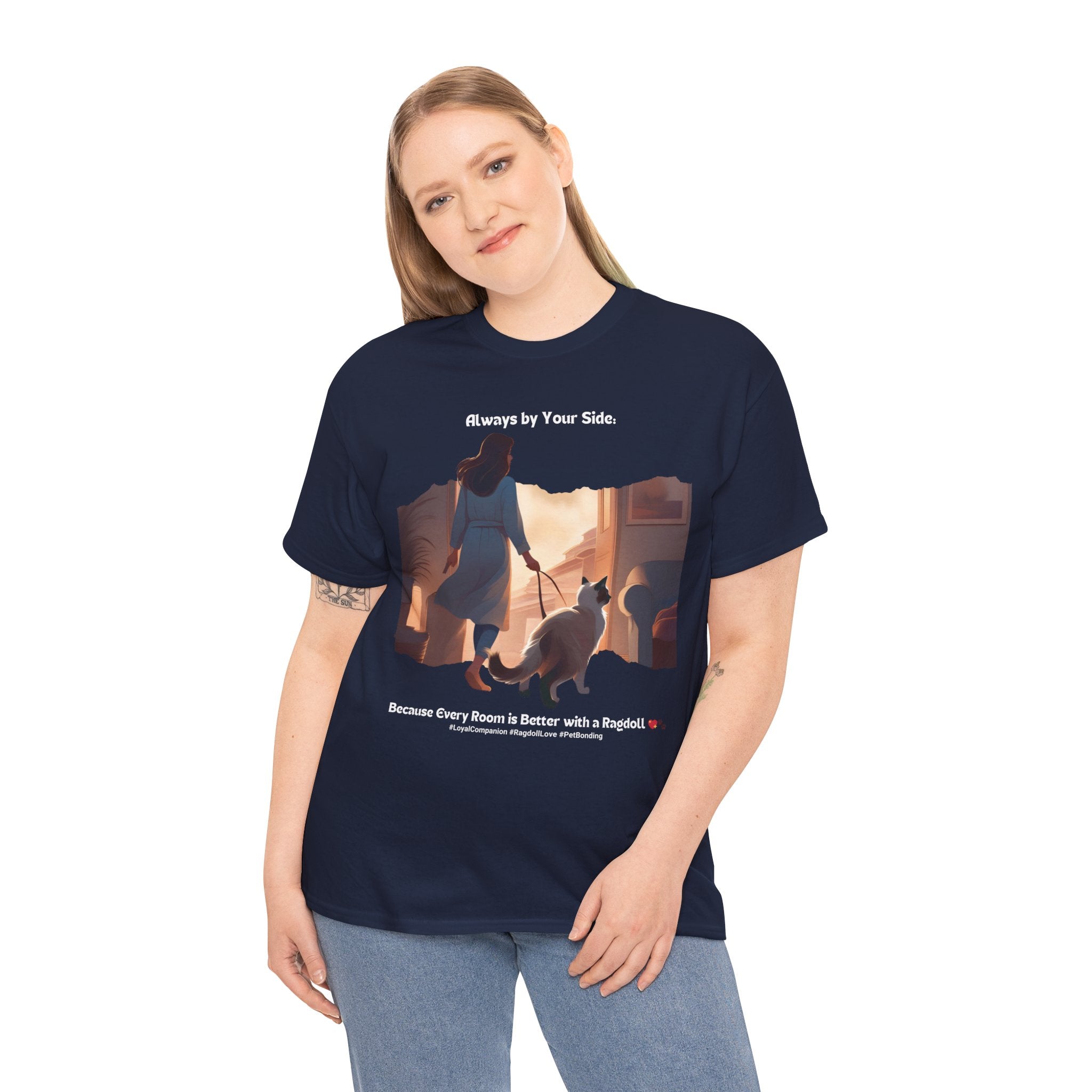 Women's - Always by Your Side: Ragdoll Love T-Shirt
