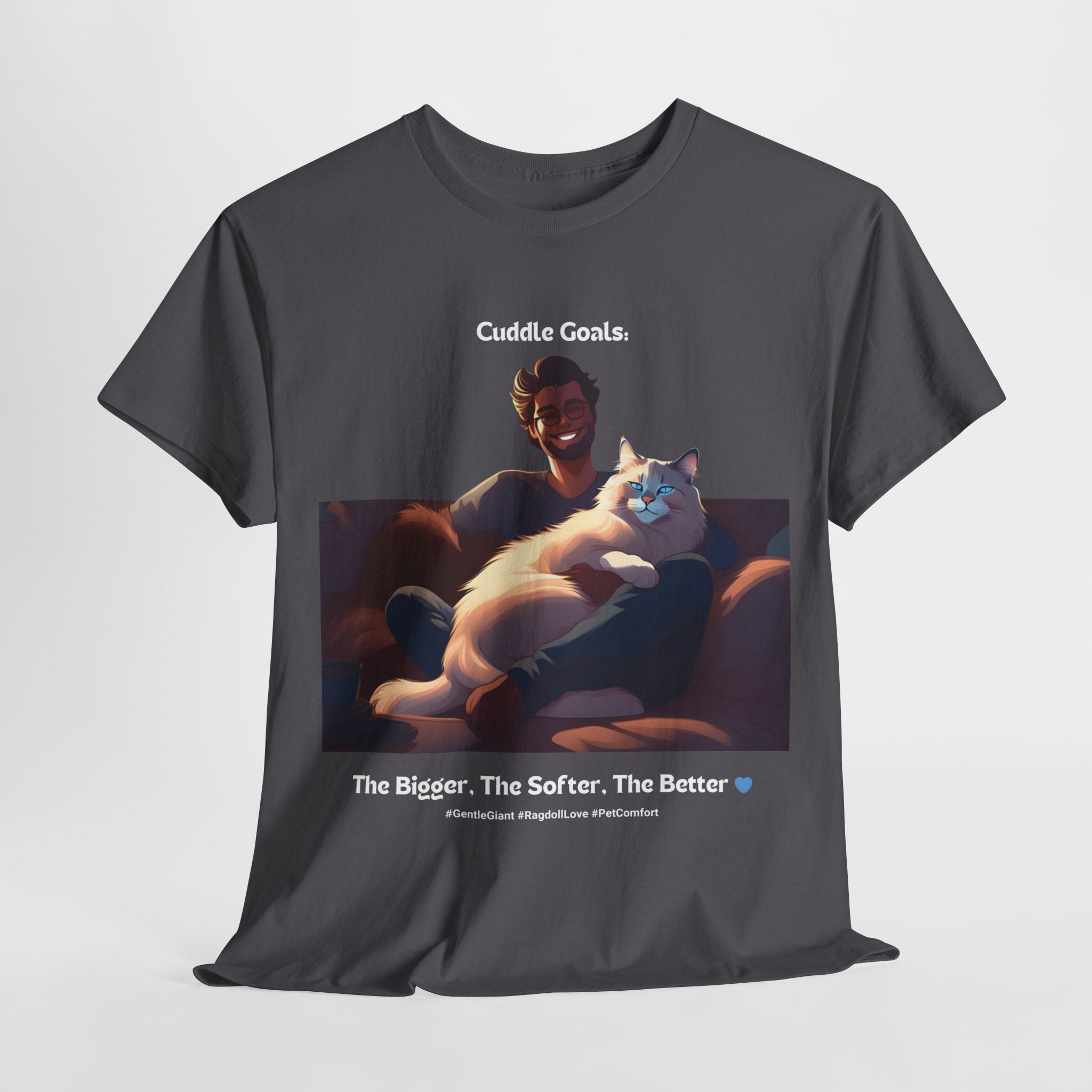 Men's - Cuddle Goals: Ragdoll Love T-Shirt
