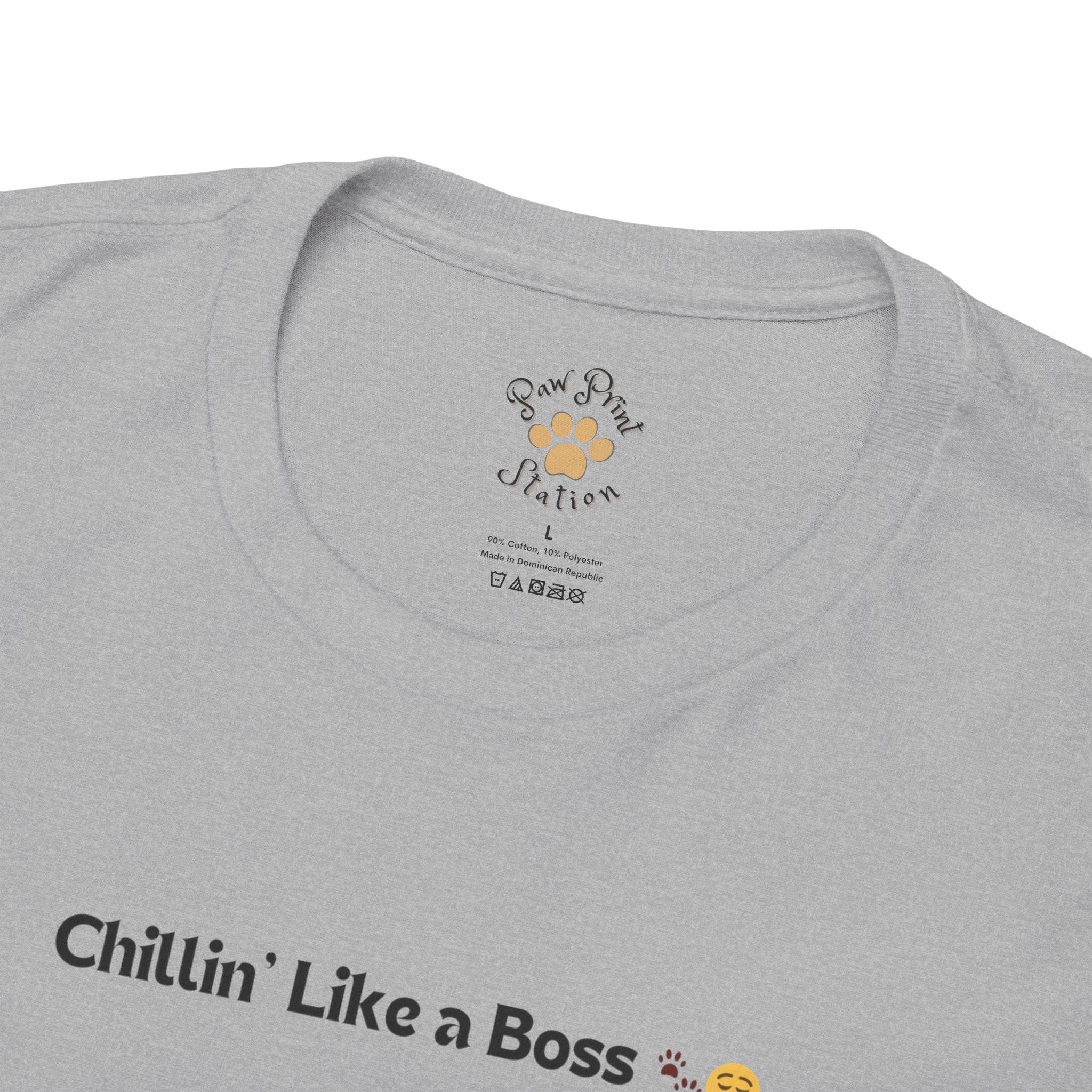 Unisex “Chillin’ Like a Boss” Persian T‑Shirt – Pampered Cat Gift