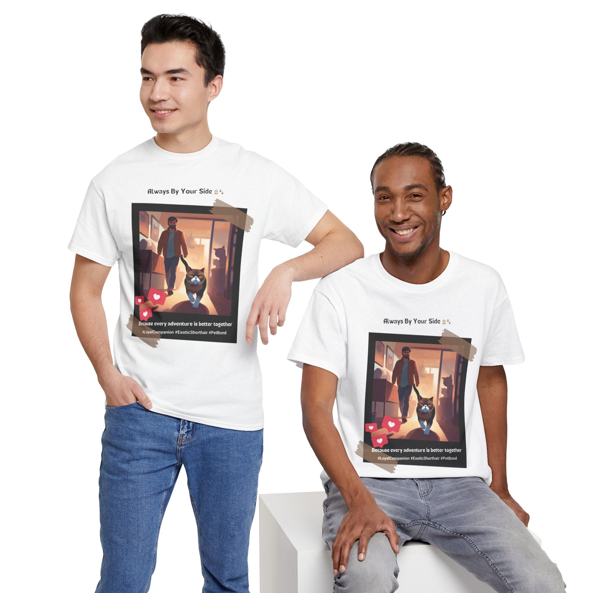 Men's - Loyal Companion: Exotic Shorthair T-Shirt