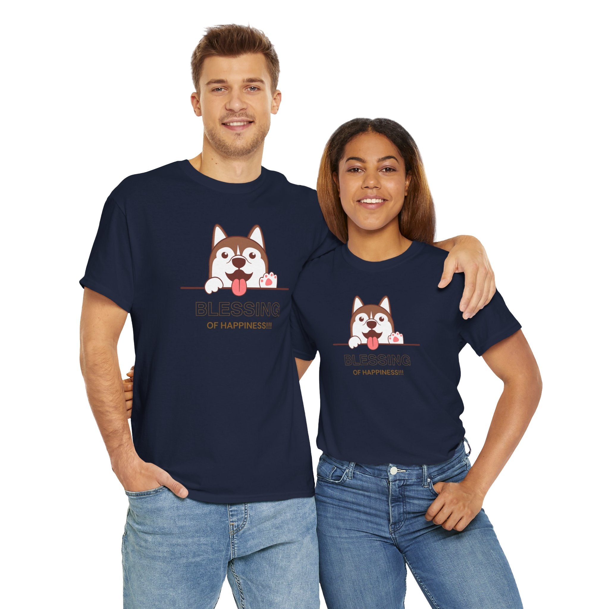 Unisex - Happy Husky Blessing T-Shirt