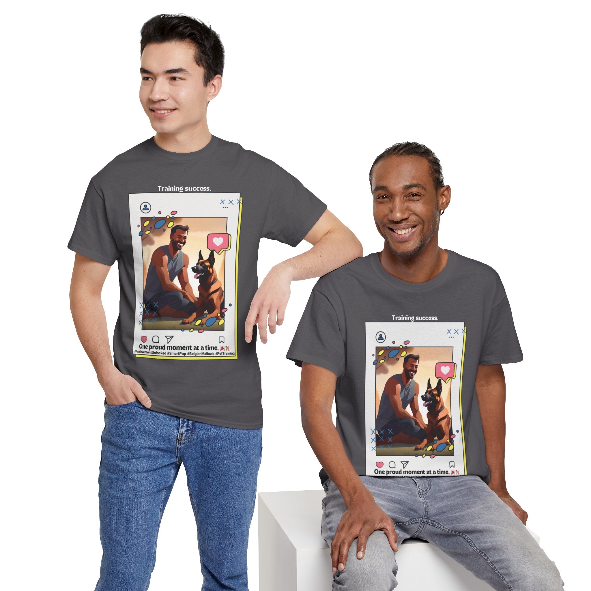 Men's - Training Success: Belgian Malinois T-Shirt