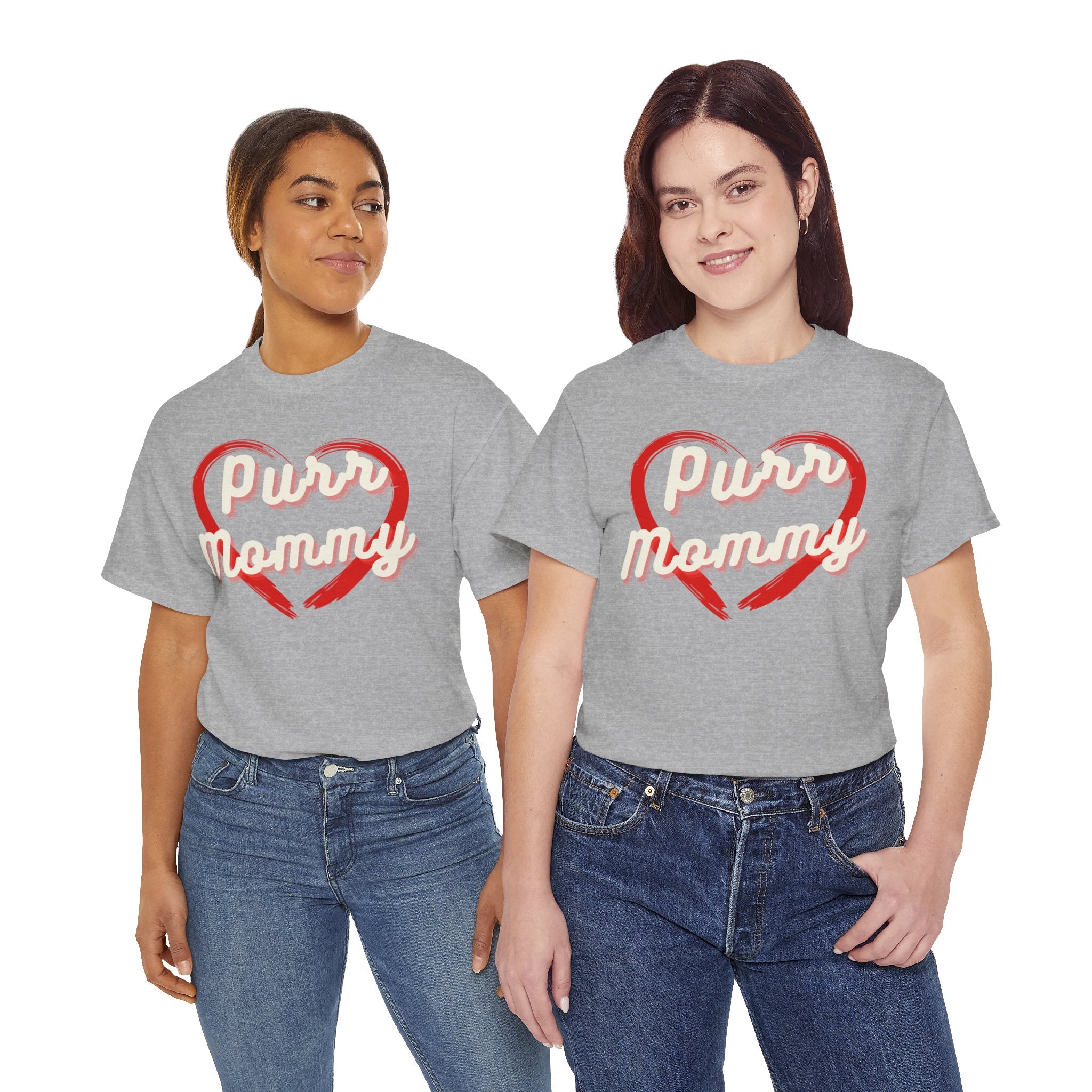 Women’s “Purr Mommy Pride” T-Shirt – Cat Mom Love, Feline Lover Gift