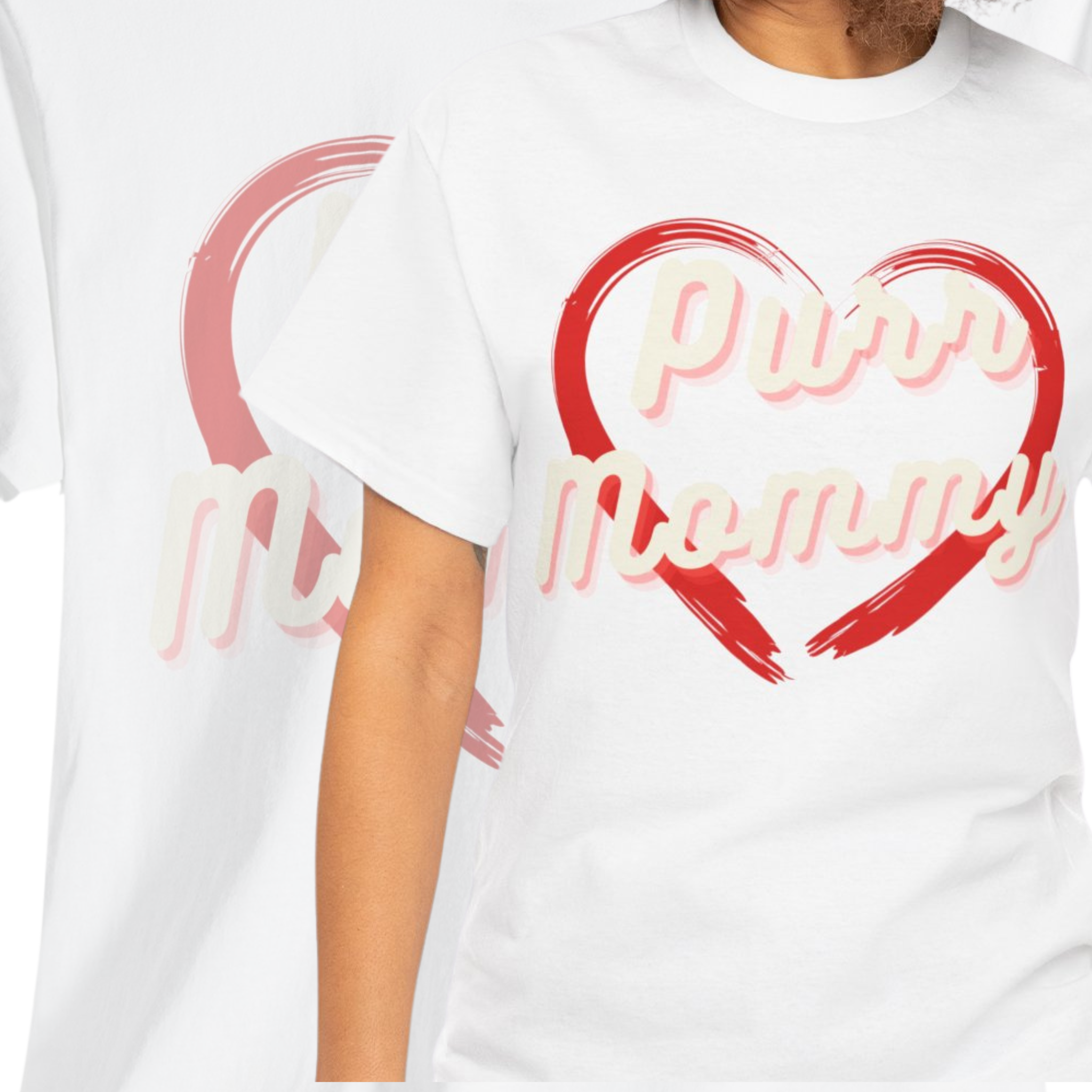 Women’s “Purr Mommy Pride” T-Shirt – Cat Mom Love, Feline Lover Gift