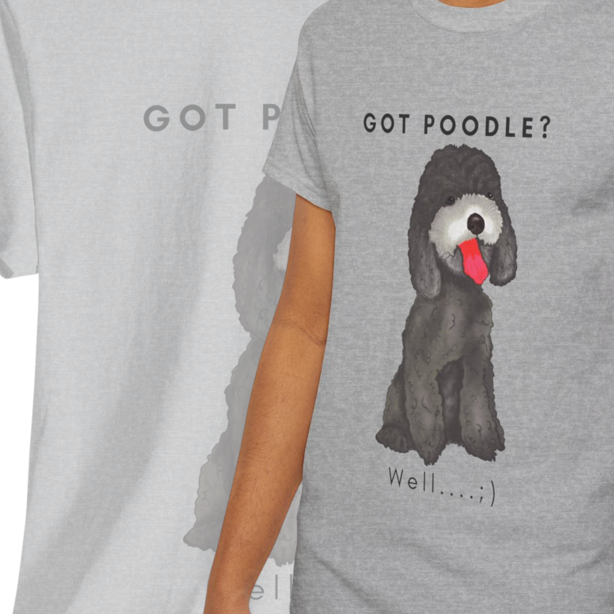 Unisex “Poodle Proud” T-Shirt – Show Off Your Furry Friend, Dog Lover Gift