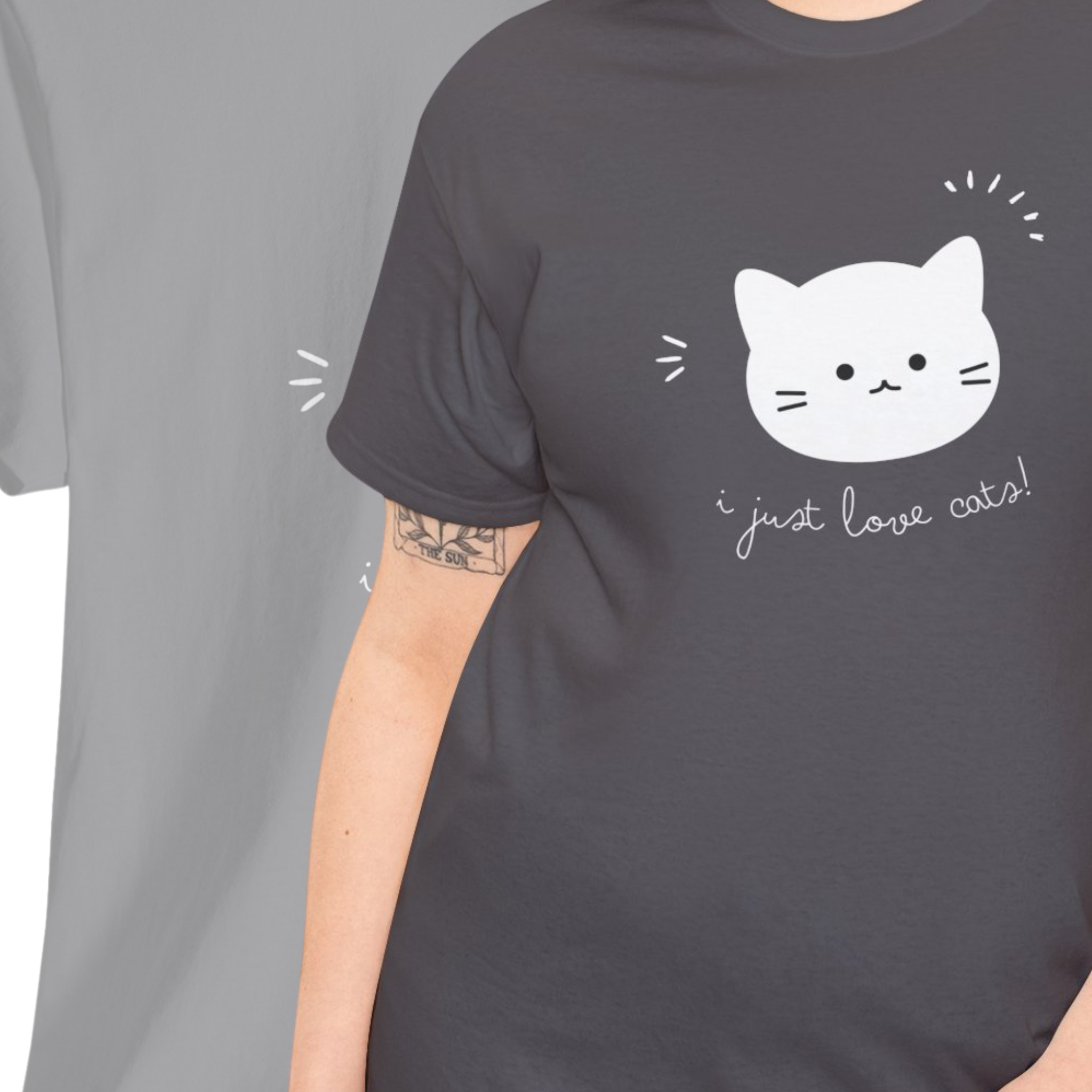 Unisex “Purrfect Companion” Cat T-Shirt – Always by Your Side, Feline Lover Gift