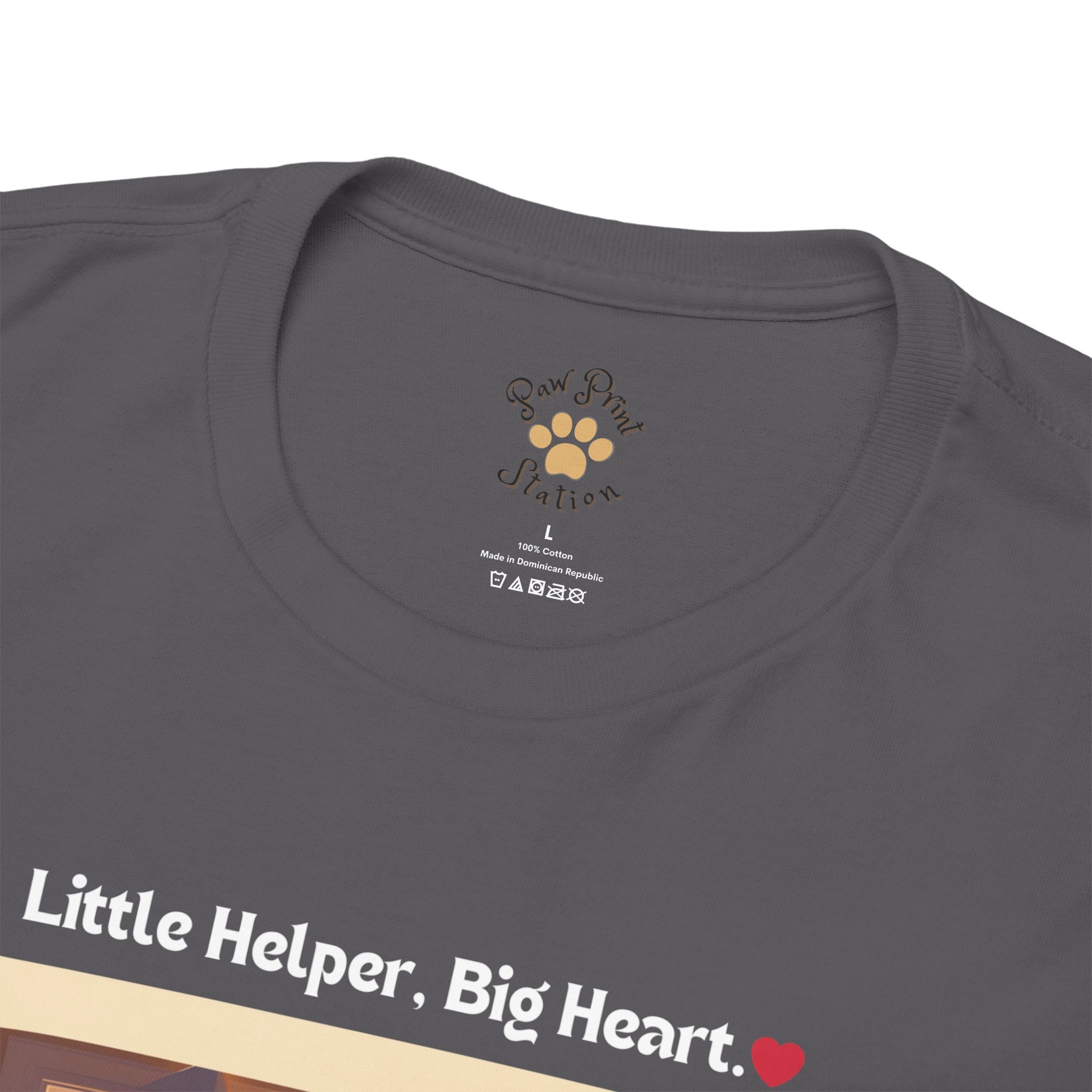 Men's - Little Helper, Big Heart: Corgi T-Shirt