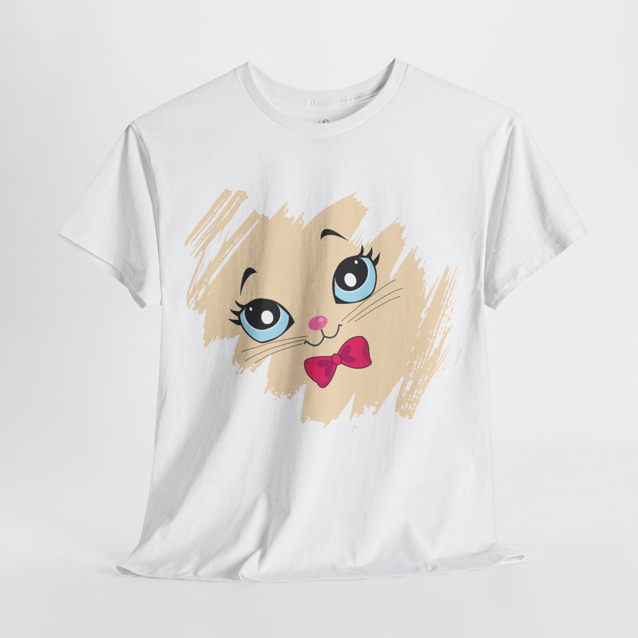 Unisex “Mysterious Meow” T-Shirt – Enigma Kitty, Feline Lover Gift