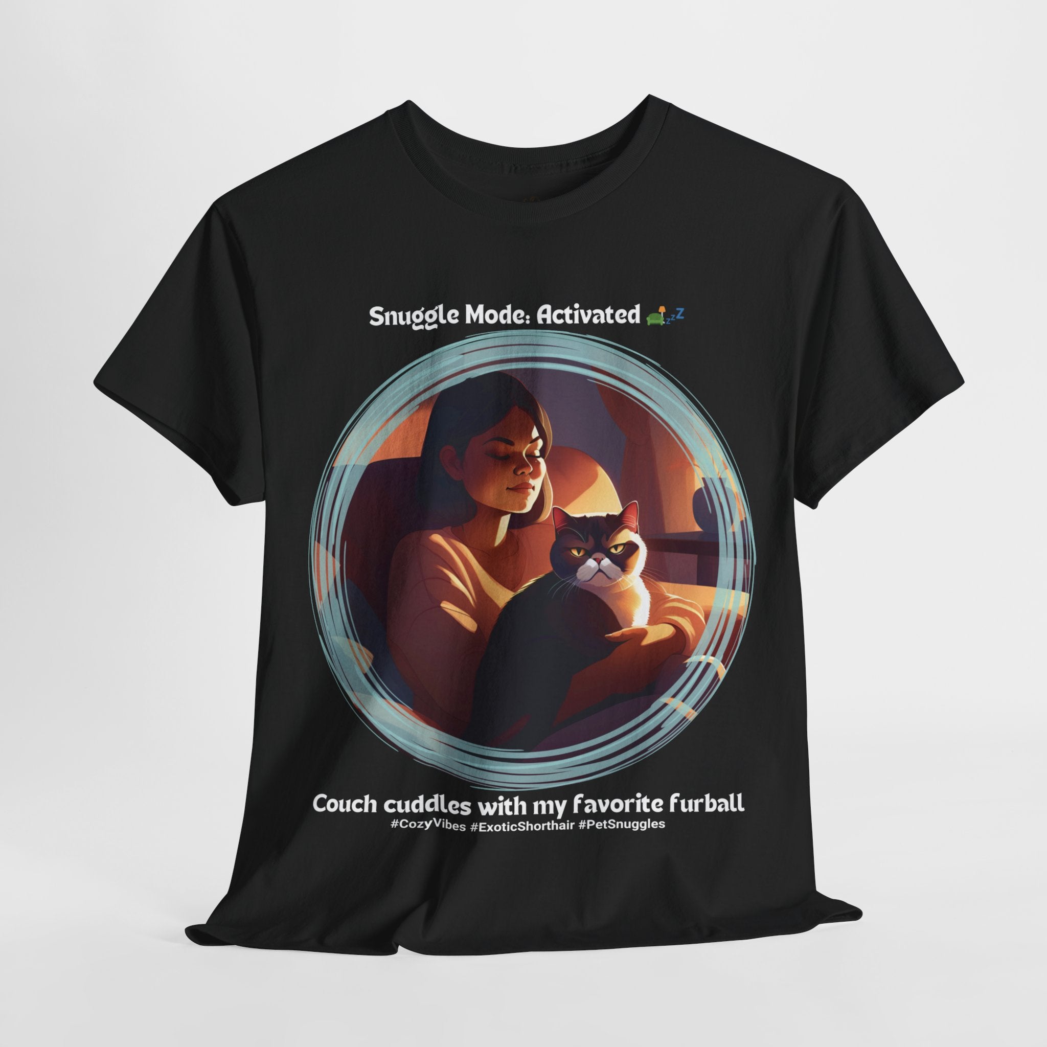 Women's - Snuggle Mode Activated: Exotic Shorthair T-Shirt