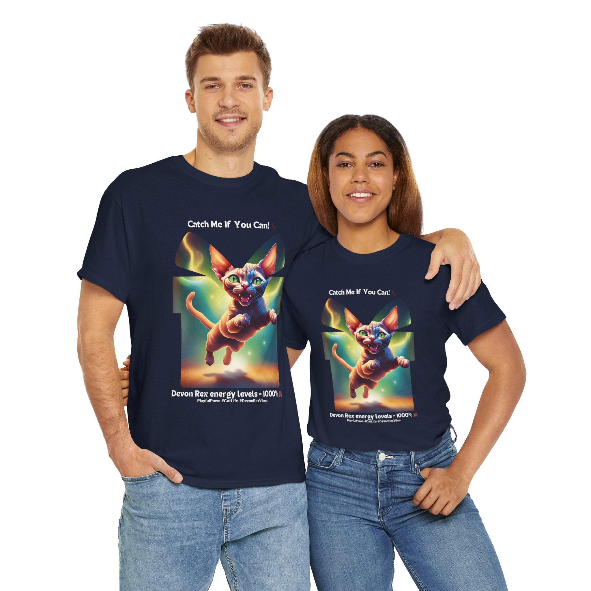 Unisex - Devon Rex: The Energizer Bunny of Cats T-Shirt