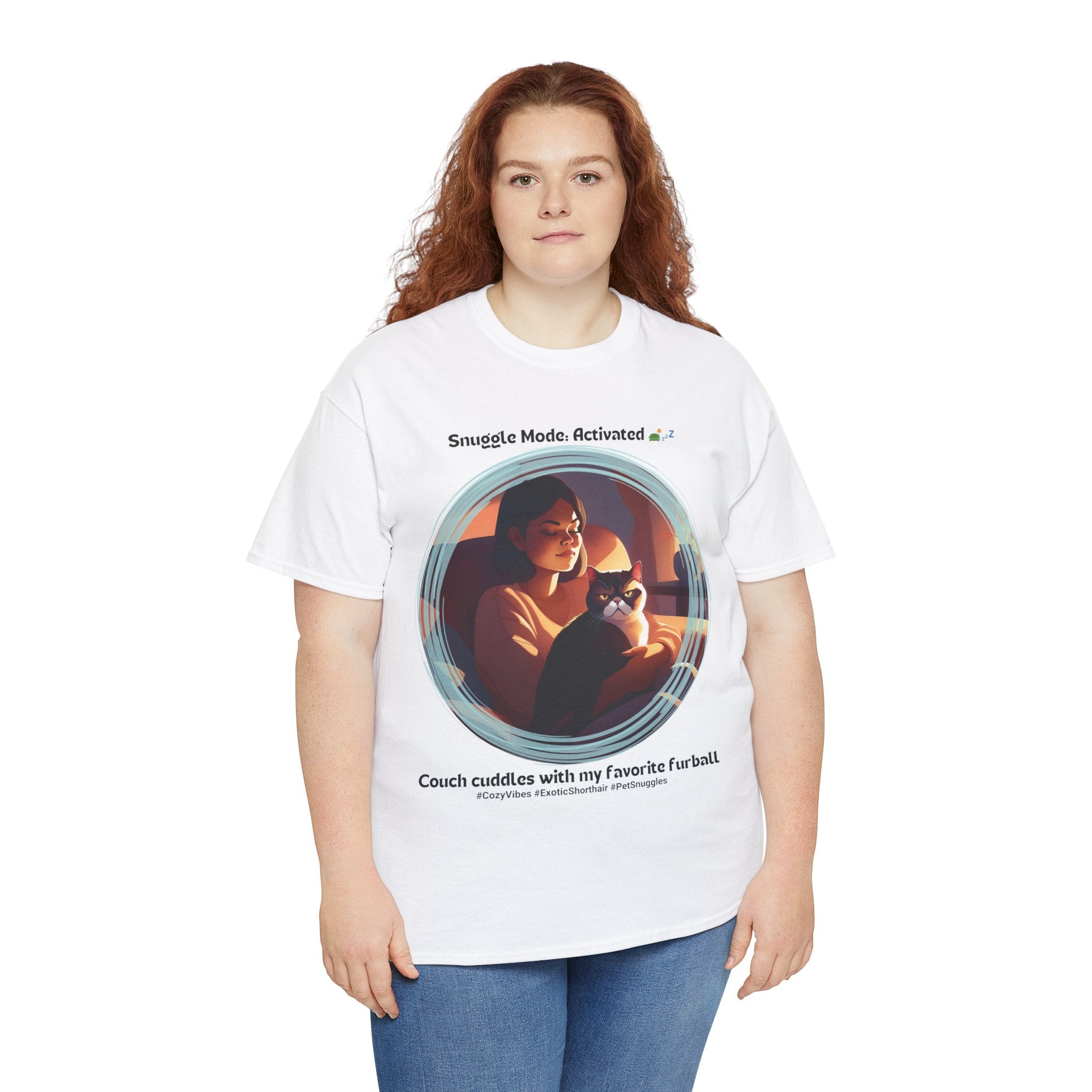 Women's - Snuggle Mode Activated: Exotic Shorthair T-Shirt