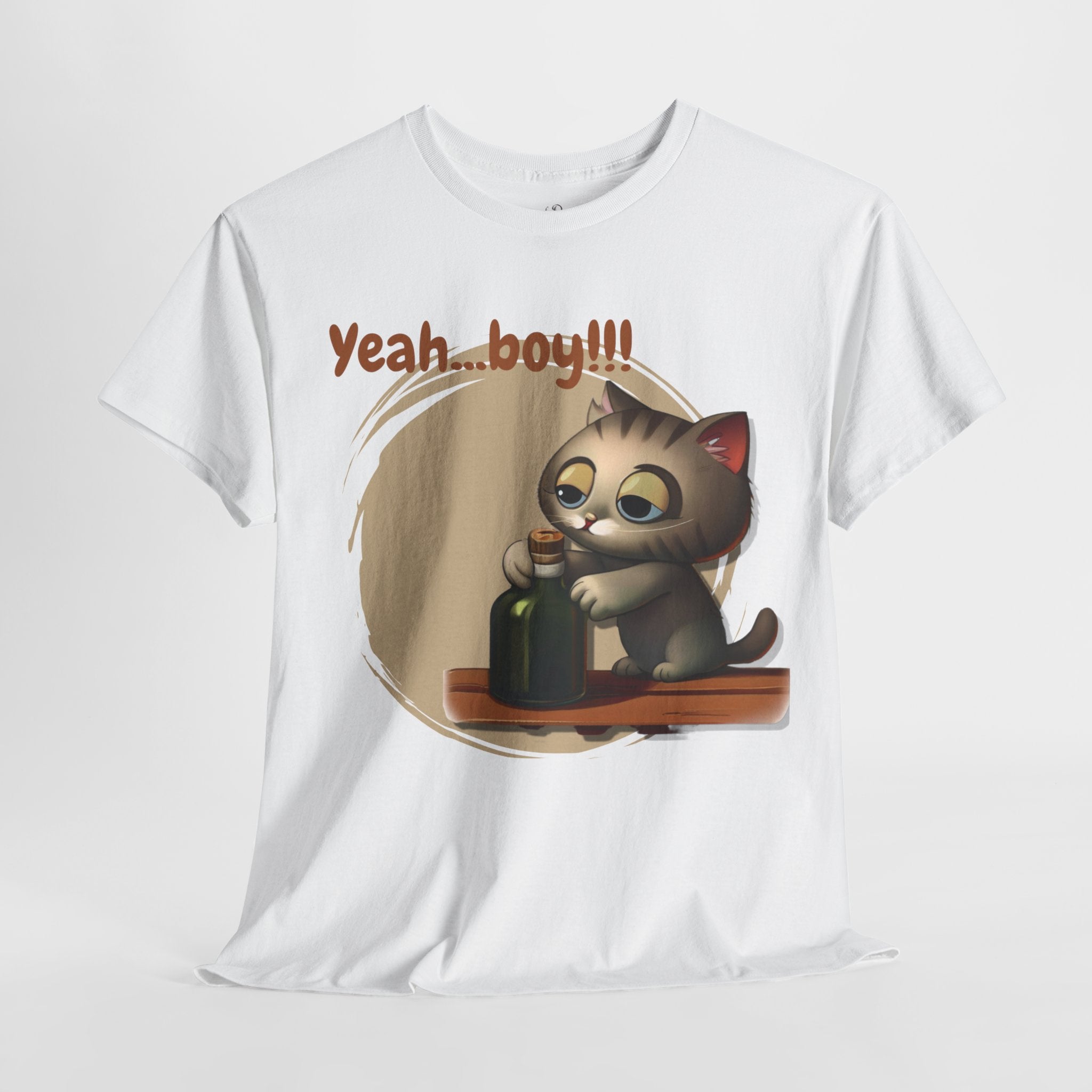 Unisex “Mischievous Meow” T-Shirt – Little Rascal Kitty, Feline Lover Gift