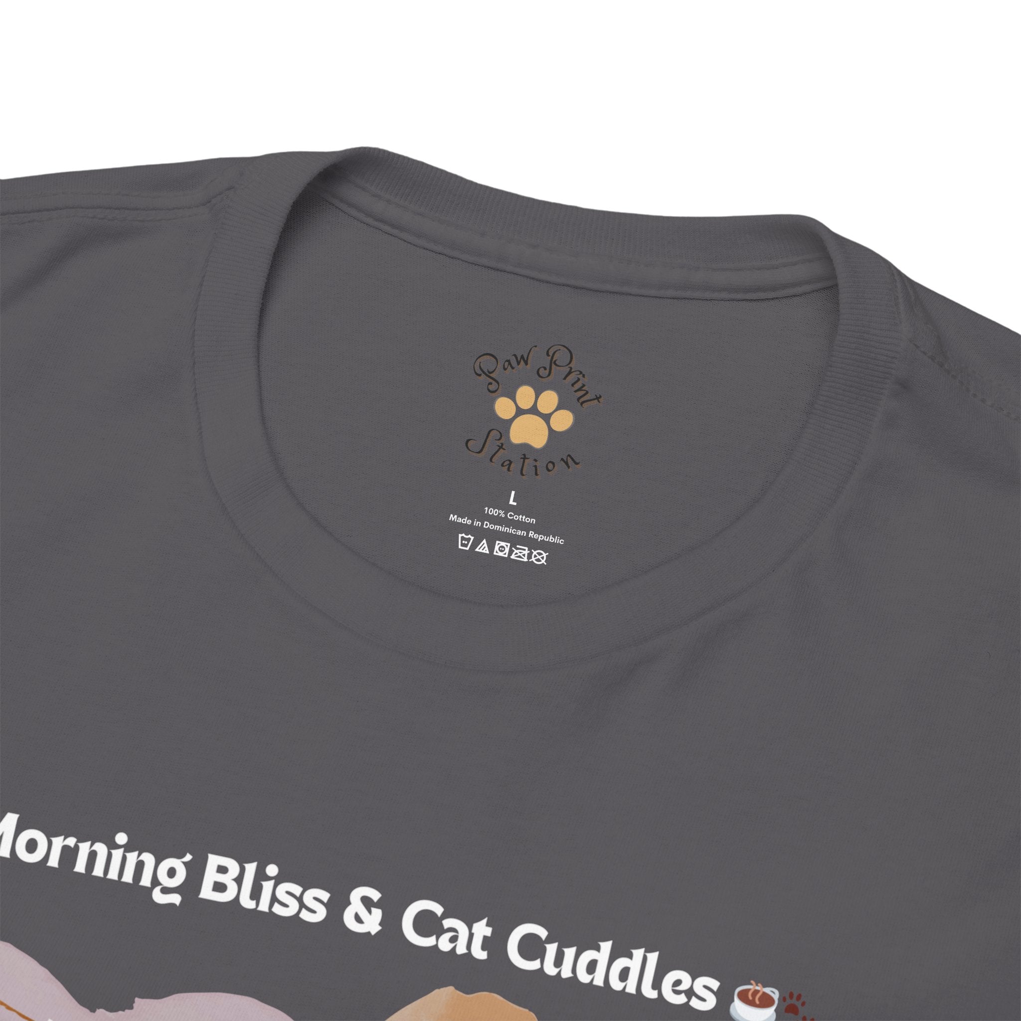 Men's - Morning Bliss & Cat Cuddles: Exotic Shorthair T-Shirt