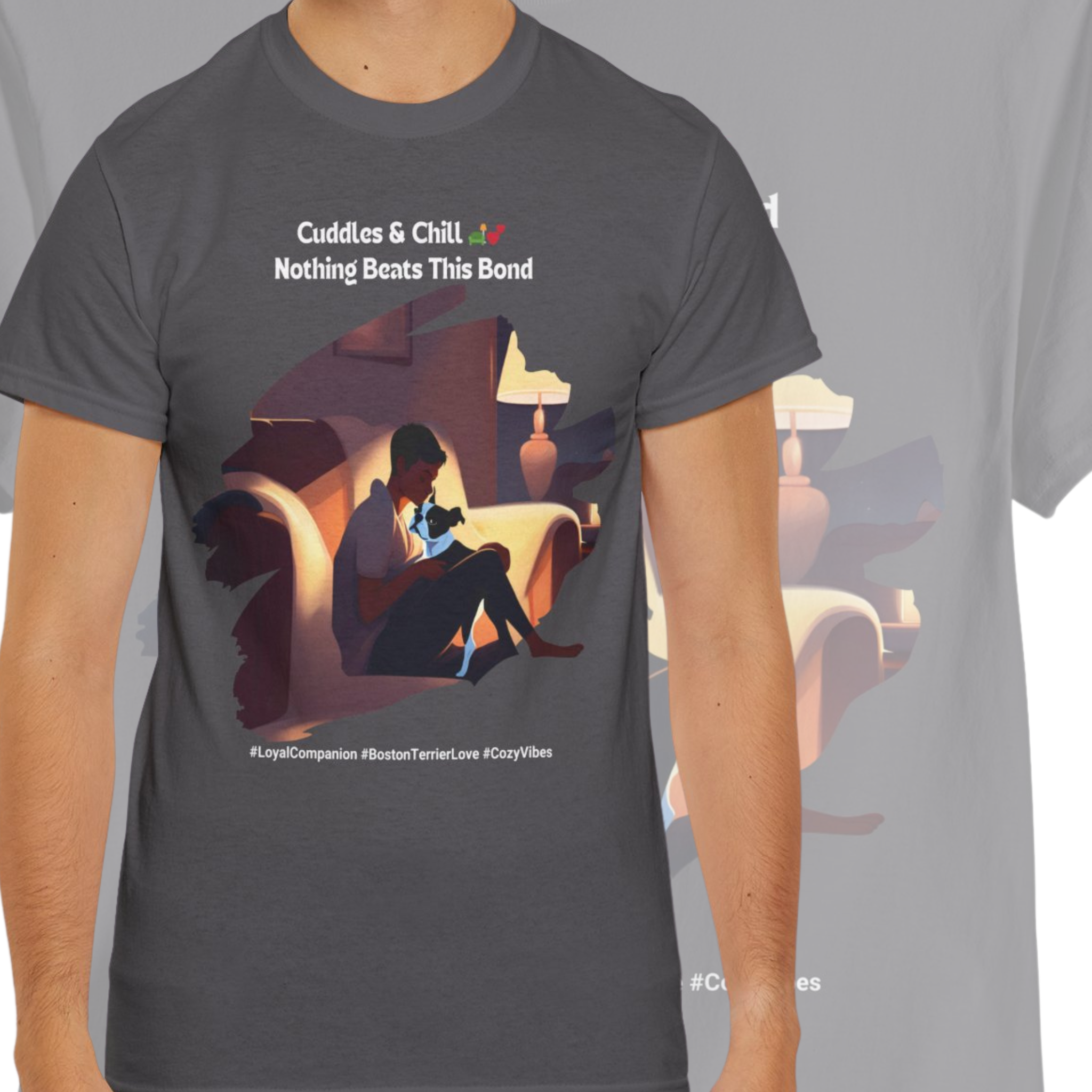 Men's - Loyal Companion: Boston Terrier T-Shirt
