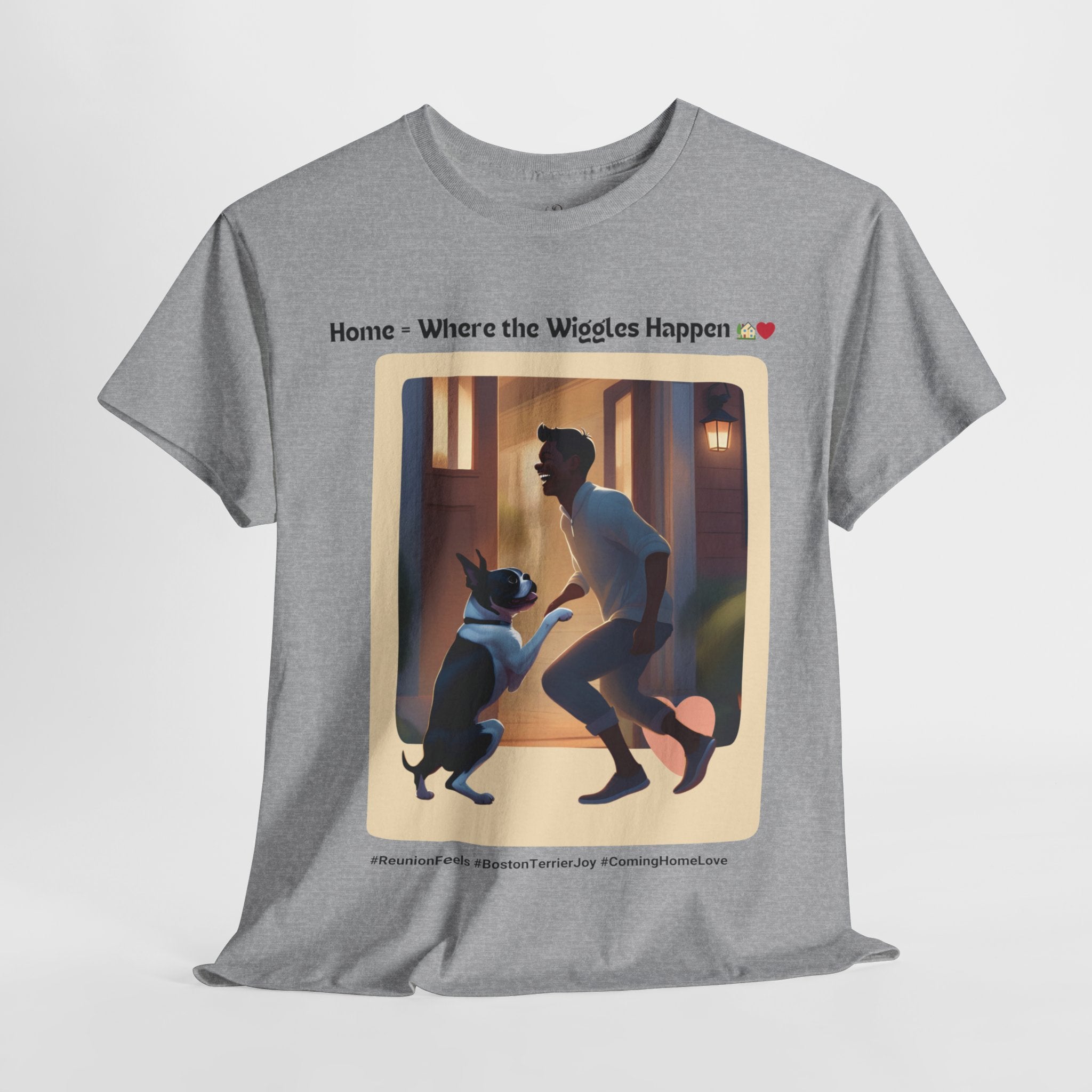 Men's - Boundless Joy: Boston Terrier Reunion T-Shirt