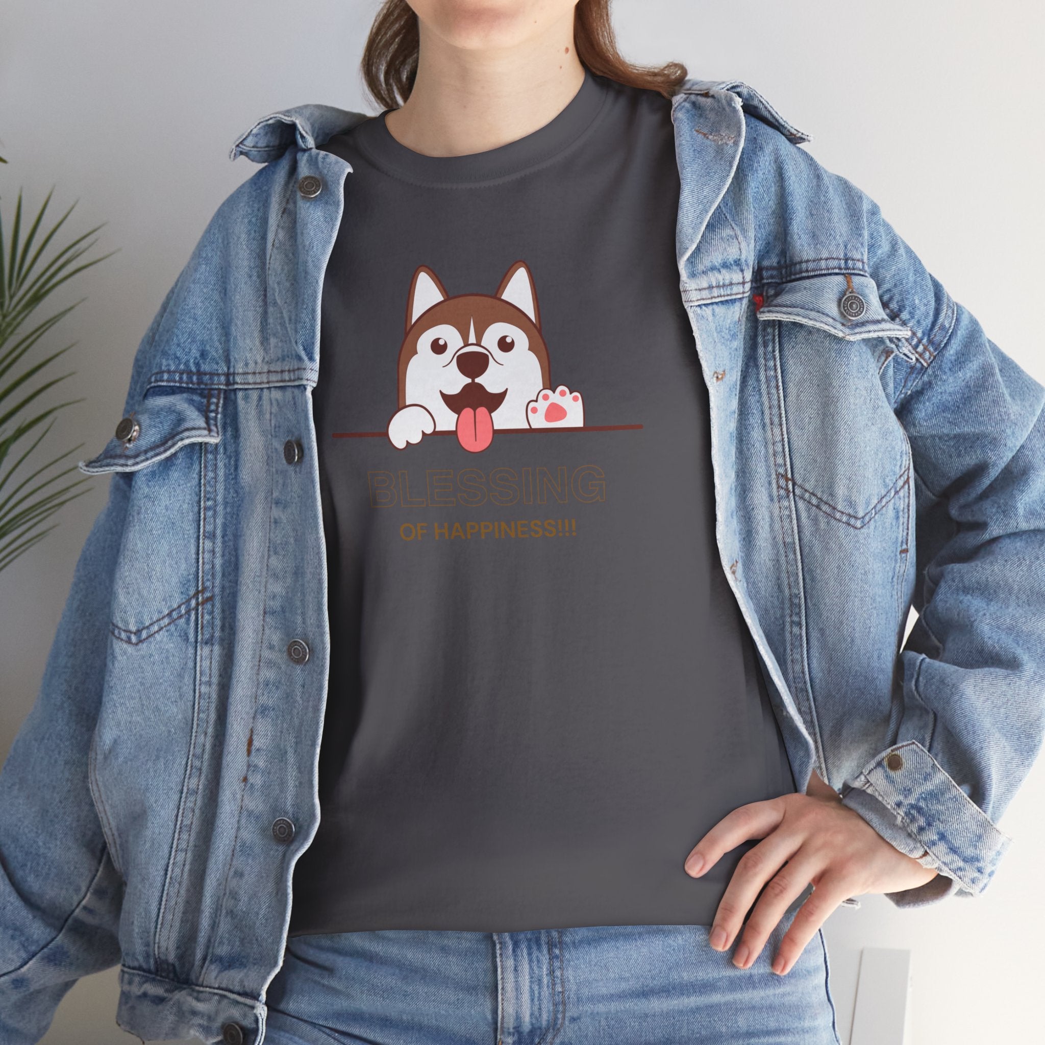 Unisex - Happy Husky Blessing T-Shirt