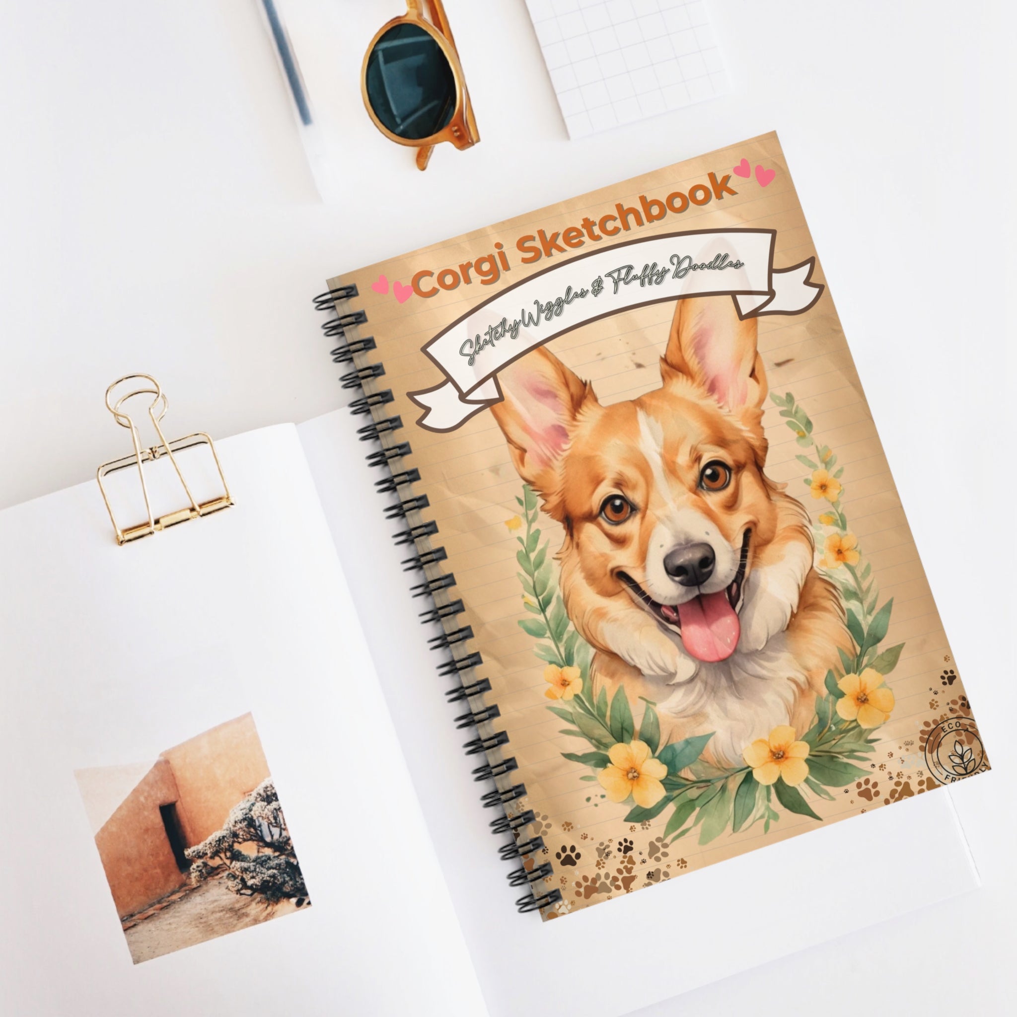 Corgi Lover's Sketchbook - Adorable Dog Drawing, Cute Pet Journal, Gift for Dog Owners, Back to School Supplies, Animal Art Notebook
