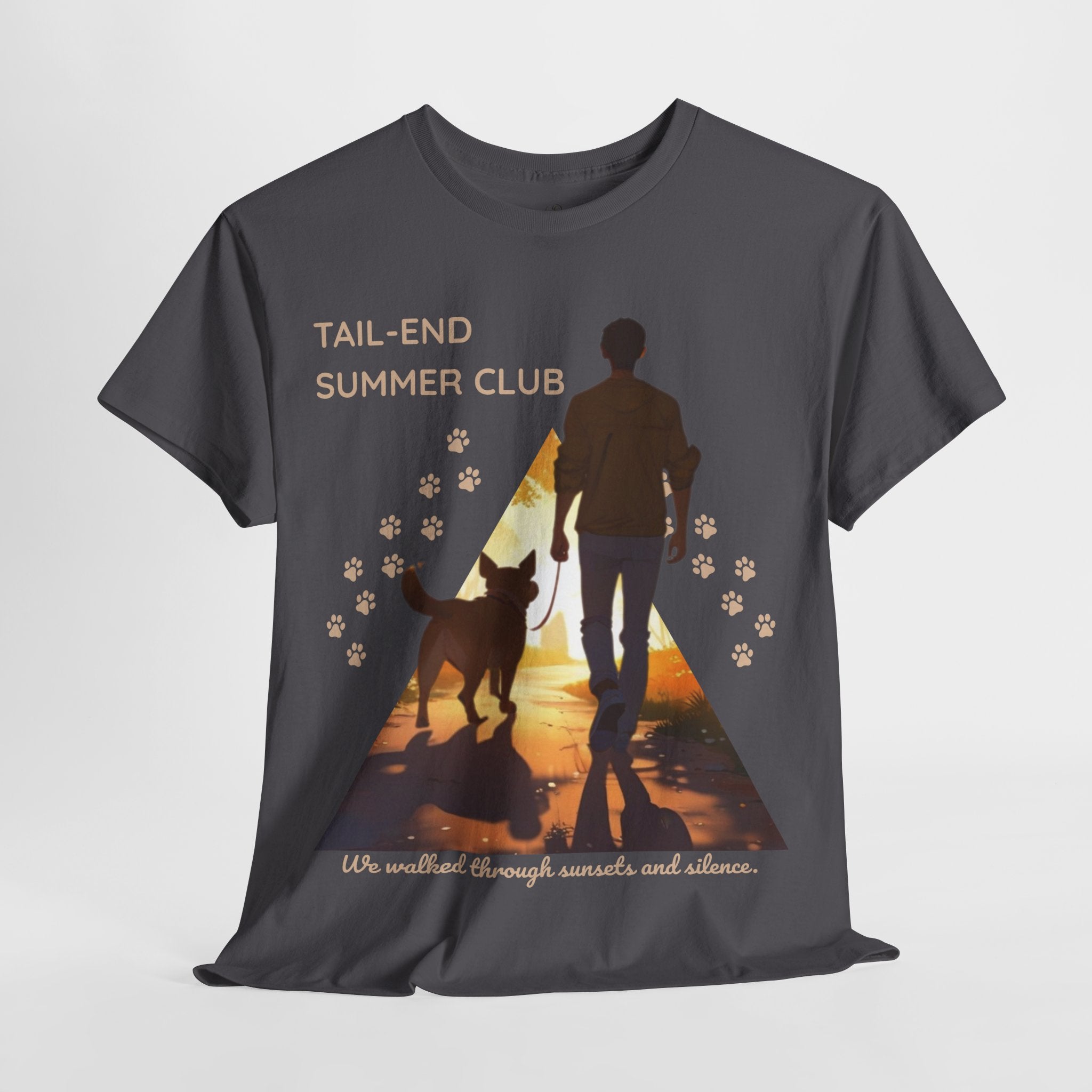 Men's “Tail-End Summer Club” Pet Parent T-Shirt – Sentimental Dog Lover Tee