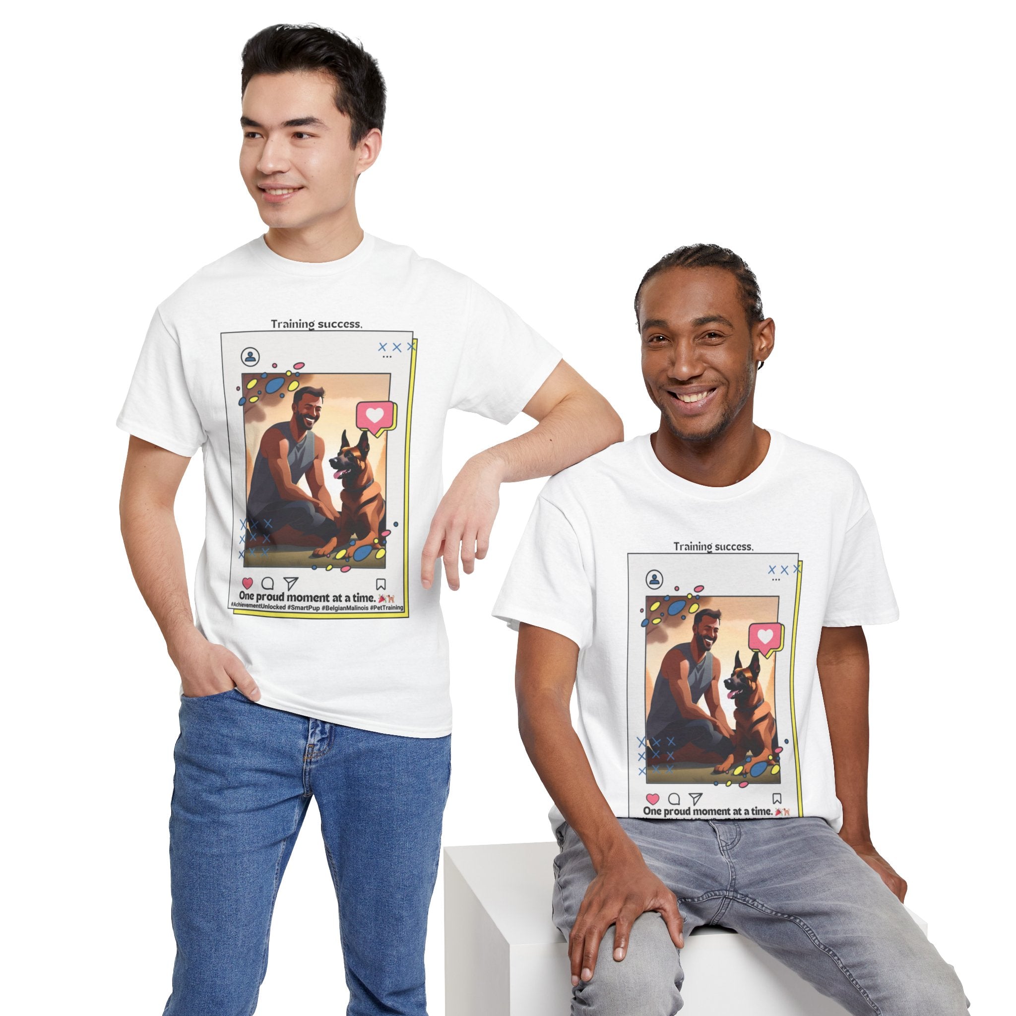 Men's - Training Success: Belgian Malinois T-Shirt