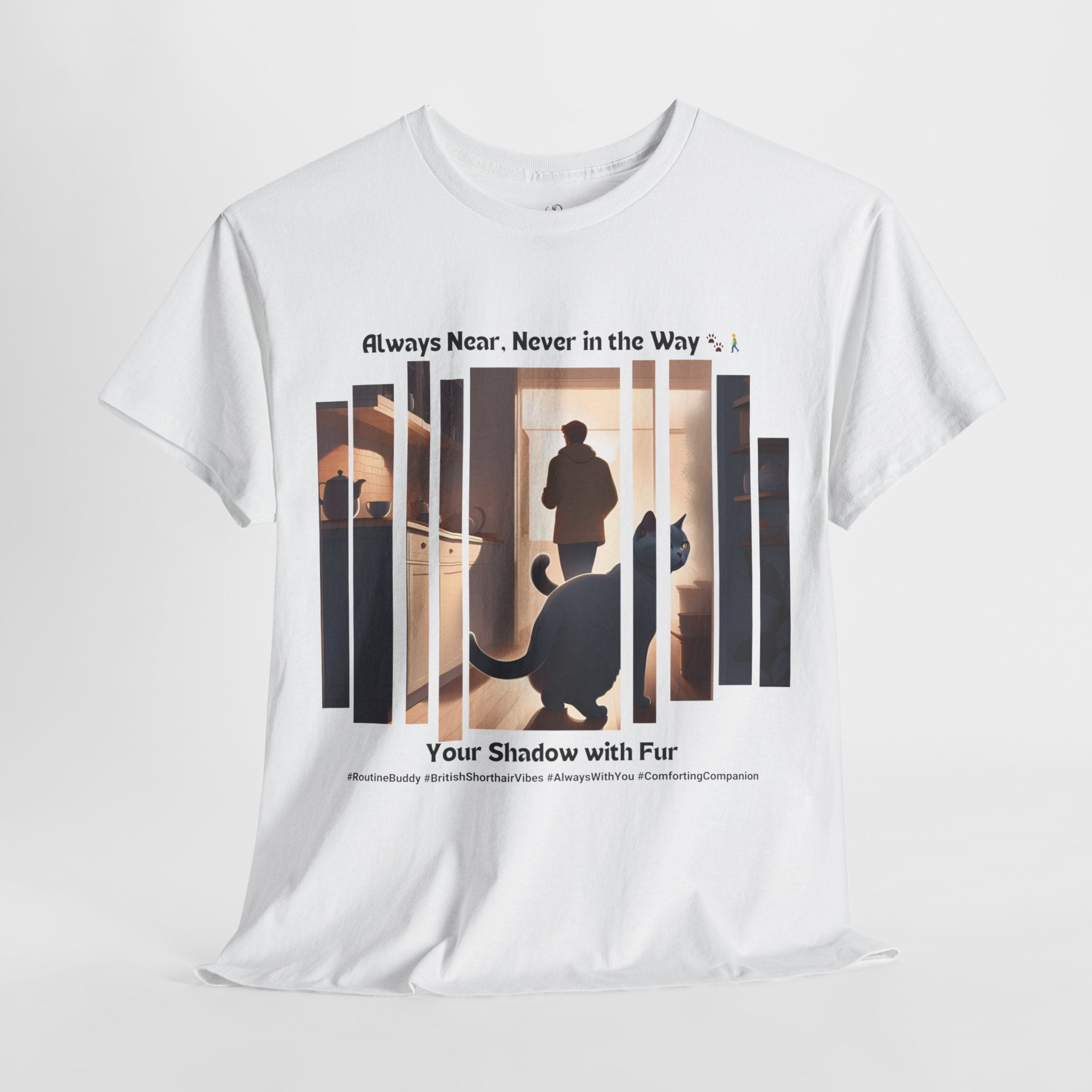 Men's - Routine Buddy: British Shorthair T-Shirt