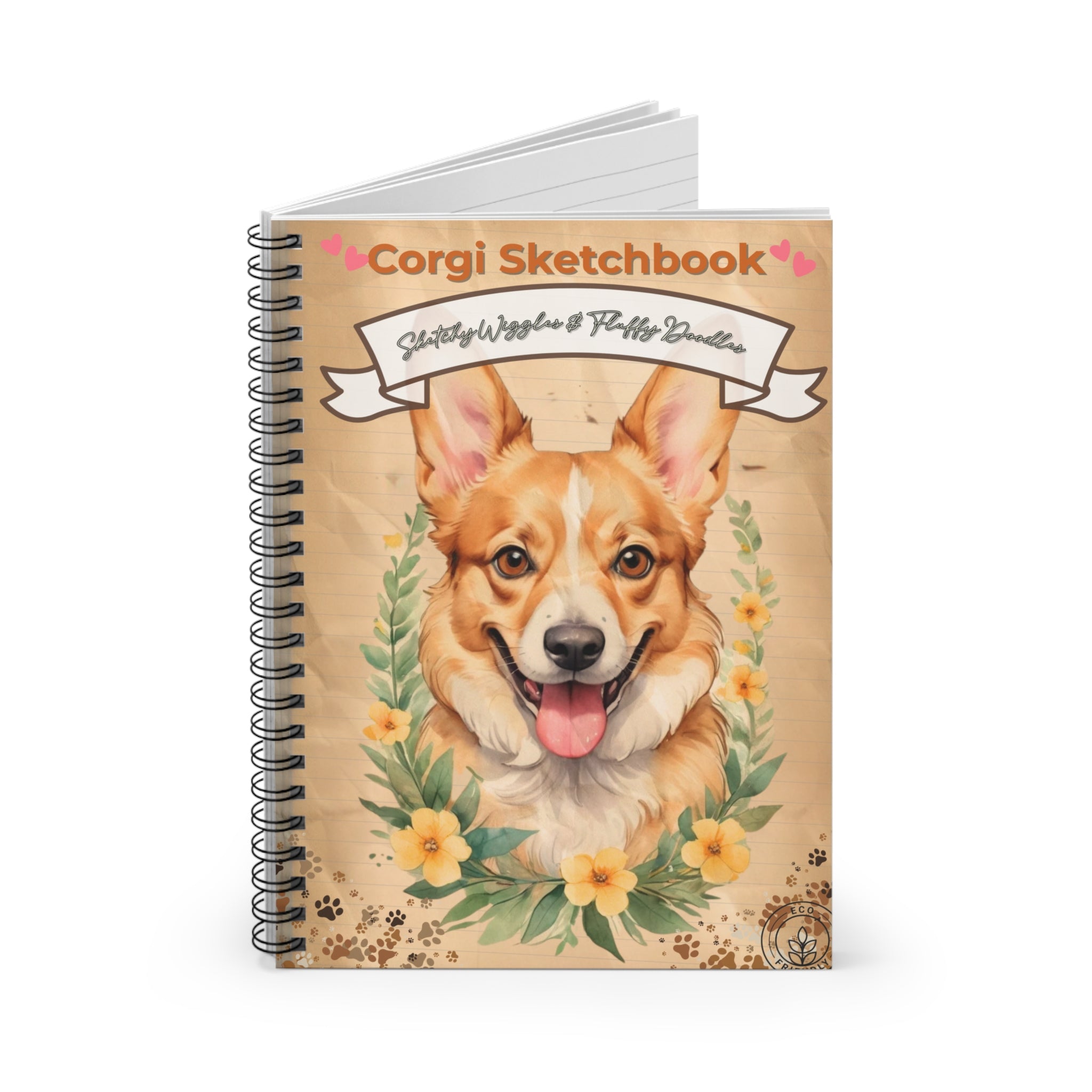 Corgi Lover's Sketchbook - Adorable Dog Drawing, Cute Pet Journal, Gift for Dog Owners, Back to School Supplies, Animal Art Notebook
