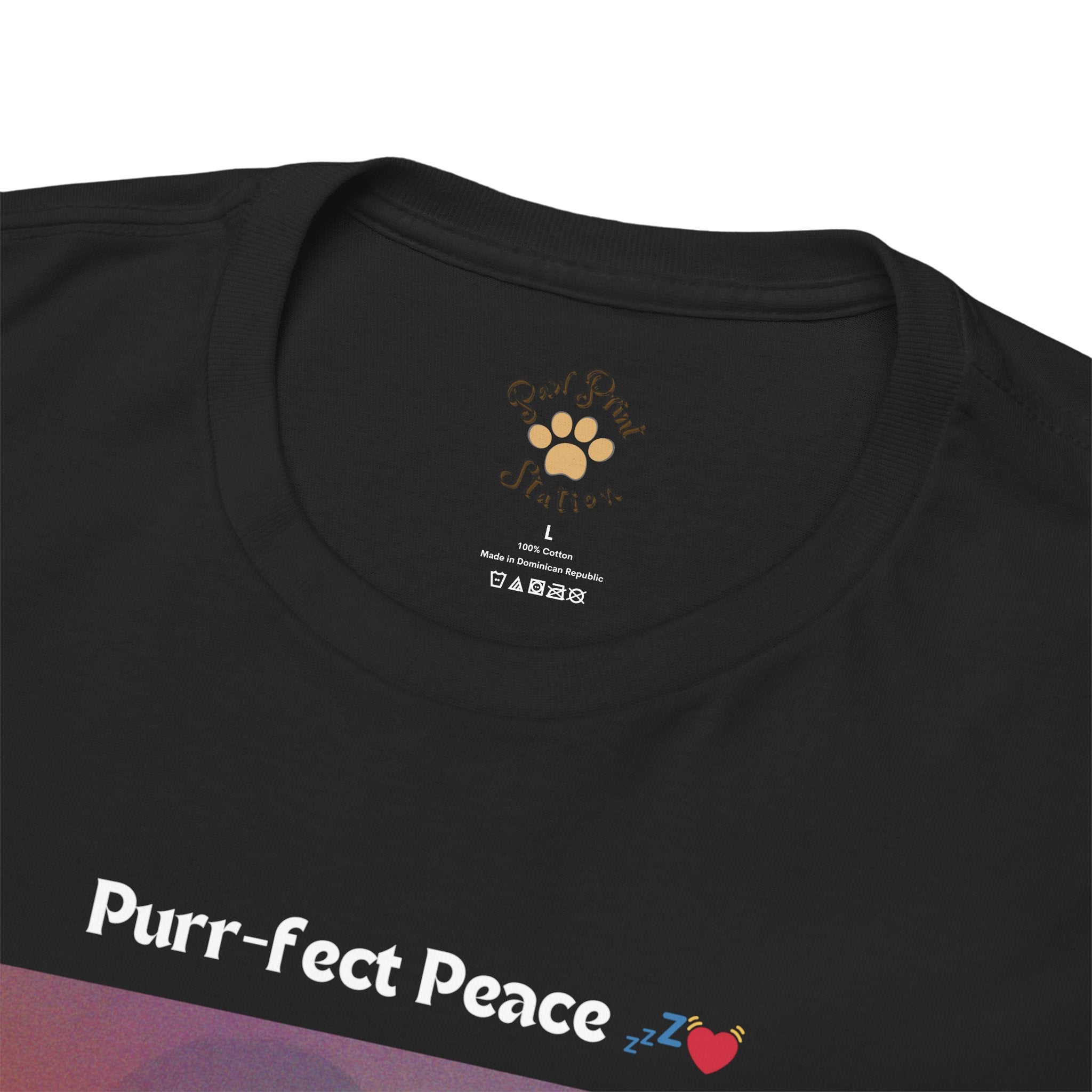 Women's - Purr-fect Peace: Exotic Shorthair Zen T-Shirt