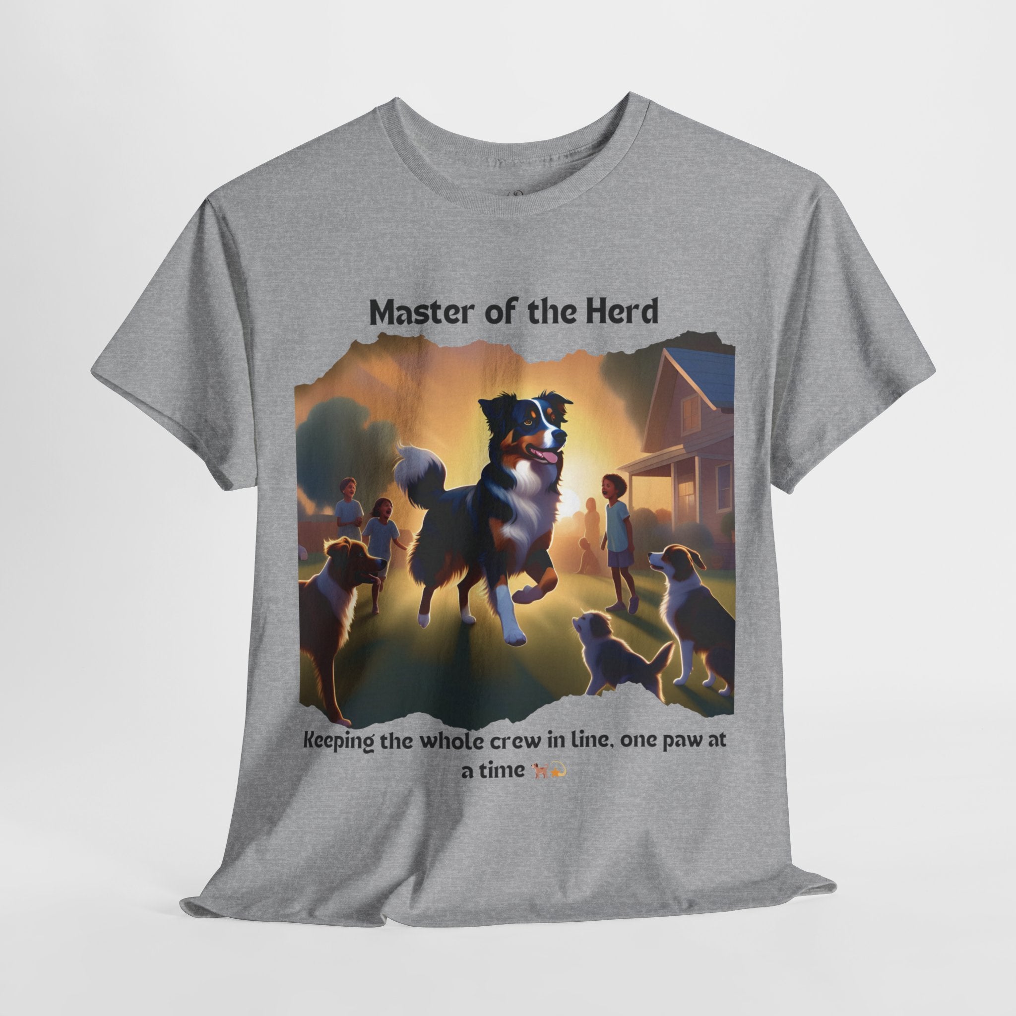 Unisex - Master of the Herd: Aussie Shepherd T-Shirt