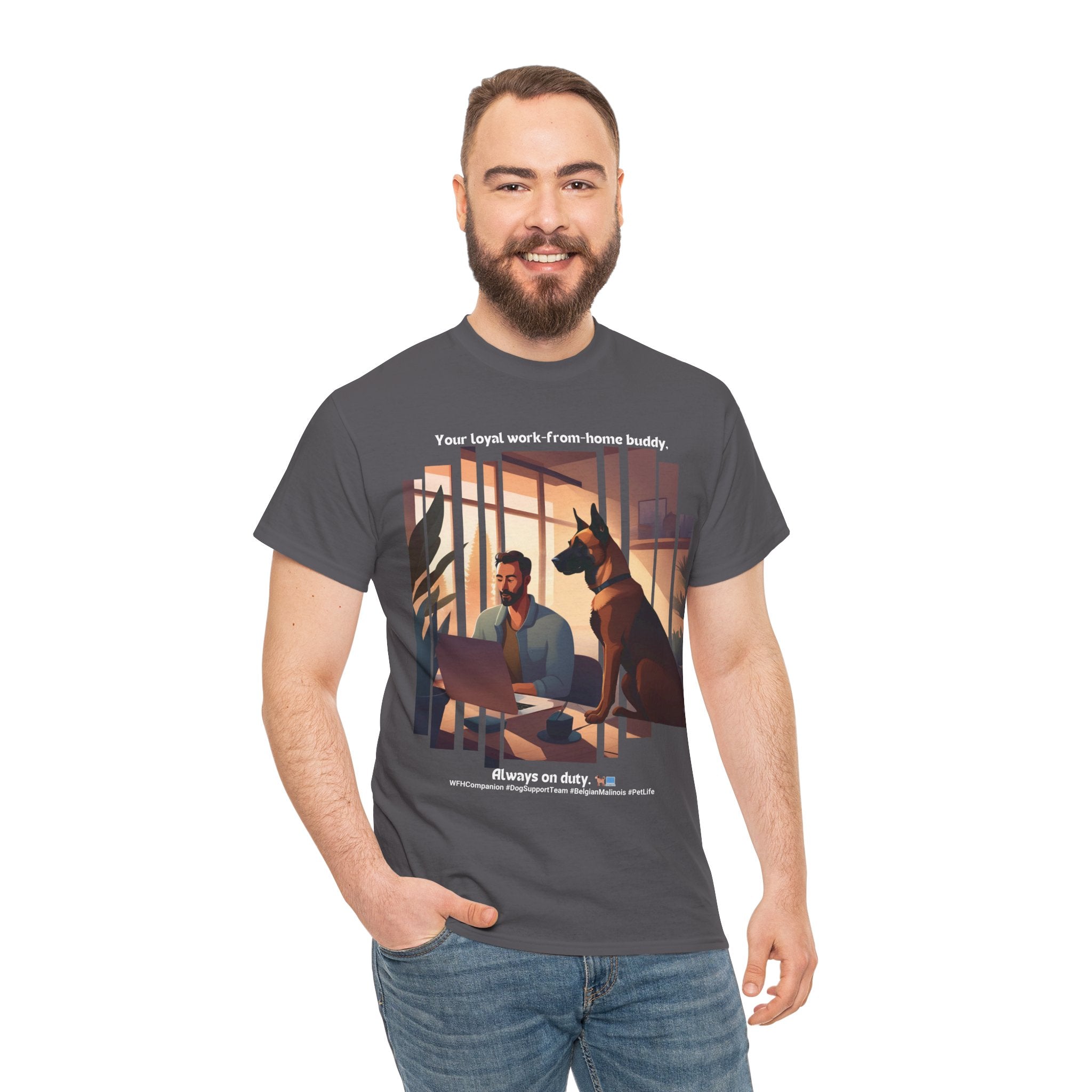 Men's - WFH Guardian: Belgian Malinois T-Shirt