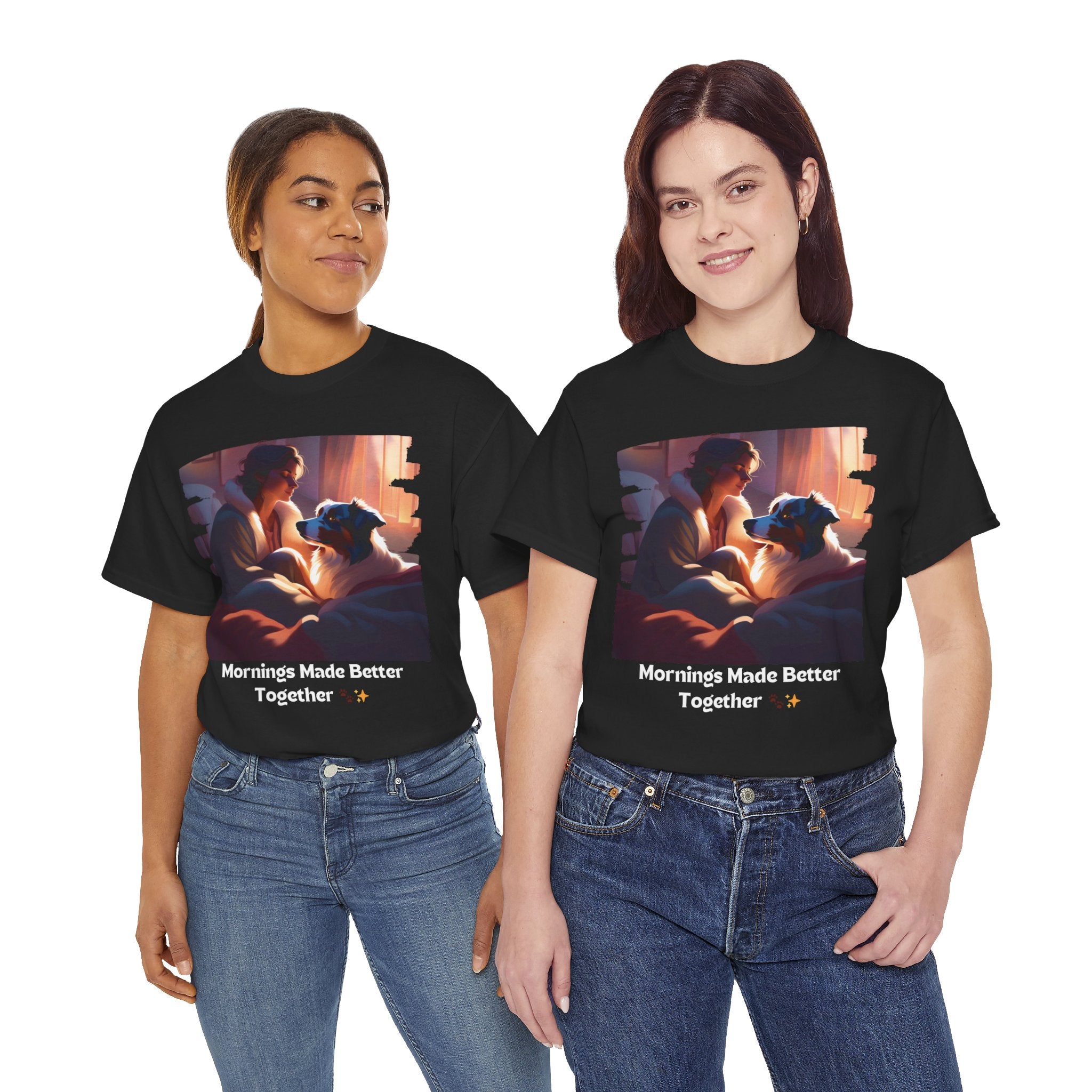 Women's - Mornings Made Better with My Aussie: T-Shirt