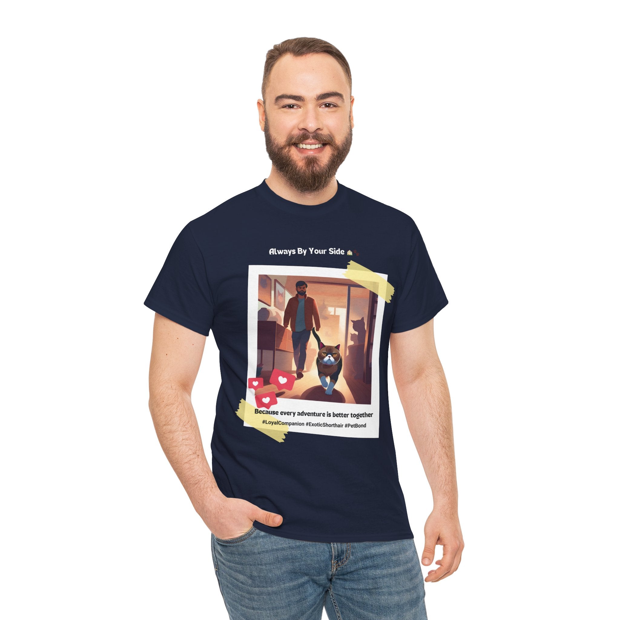 Men's - Loyal Companion: Exotic Shorthair T-Shirt